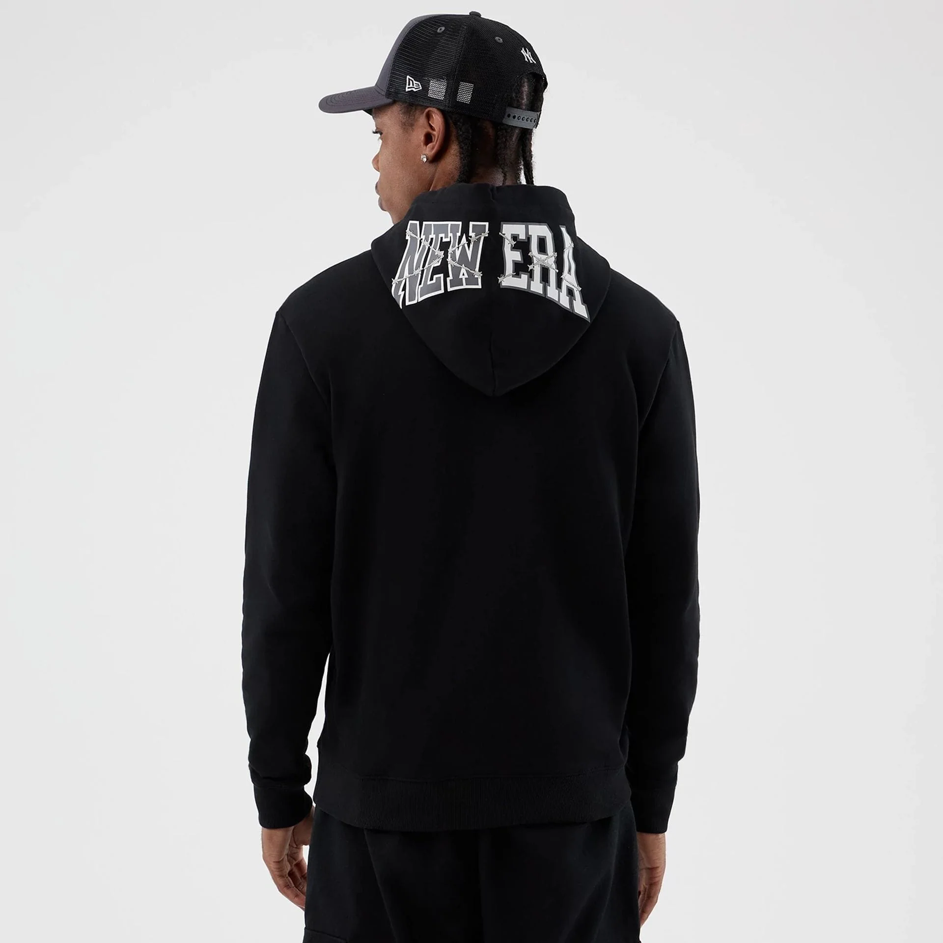 New Era Street Graphic Black Pullover Hoodie