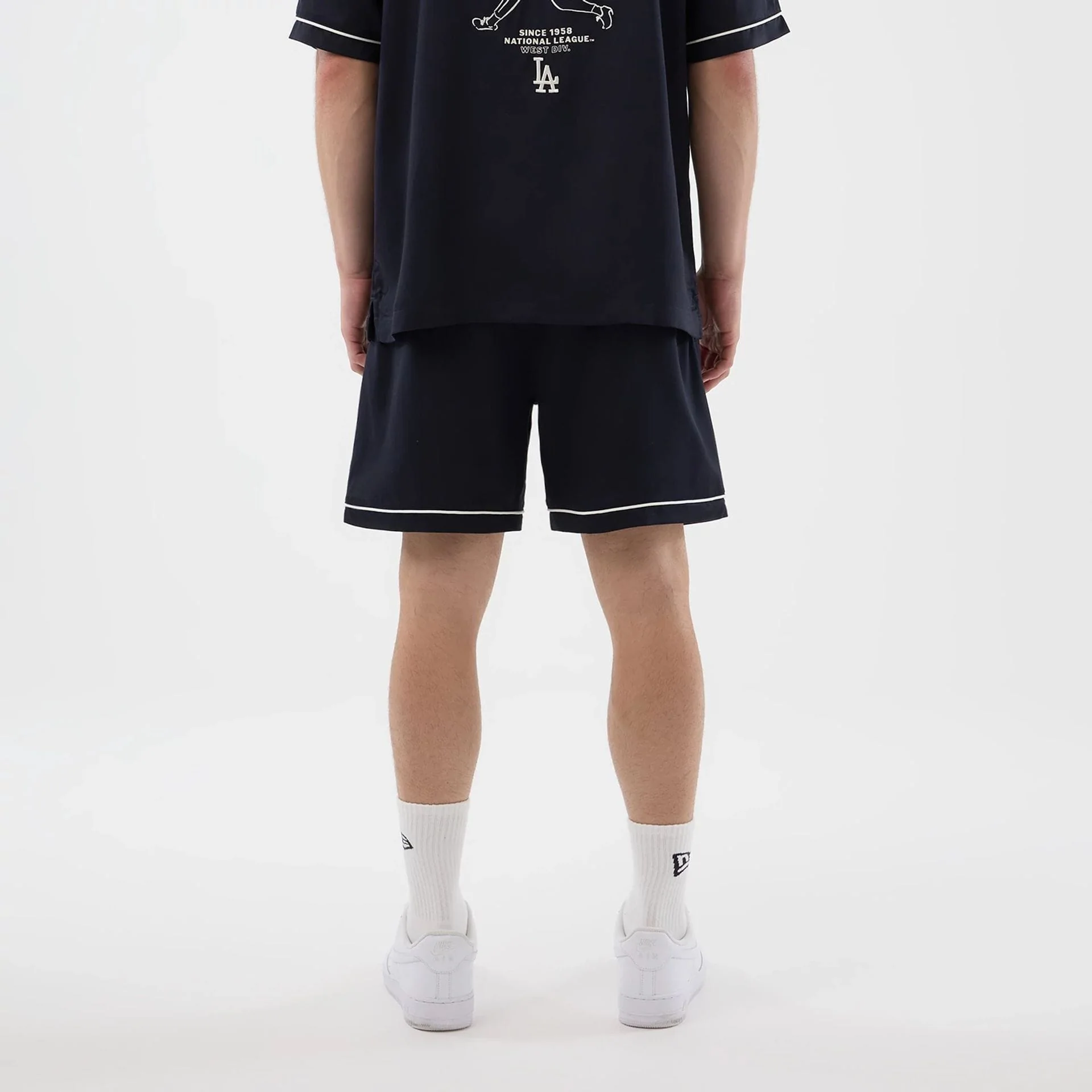 LA Dodgers MLB Woven Navy Shorts