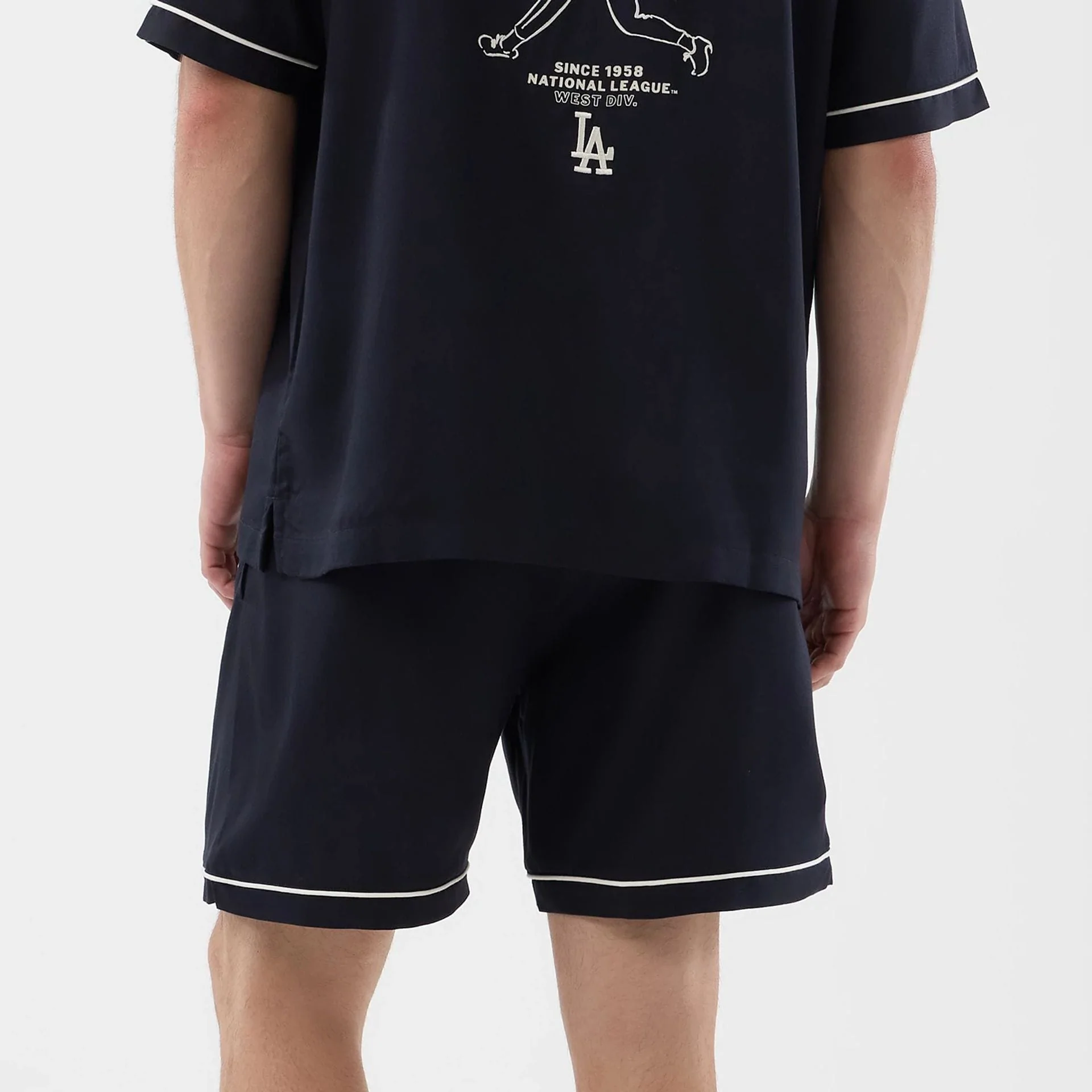 LA Dodgers MLB Woven Navy Shorts