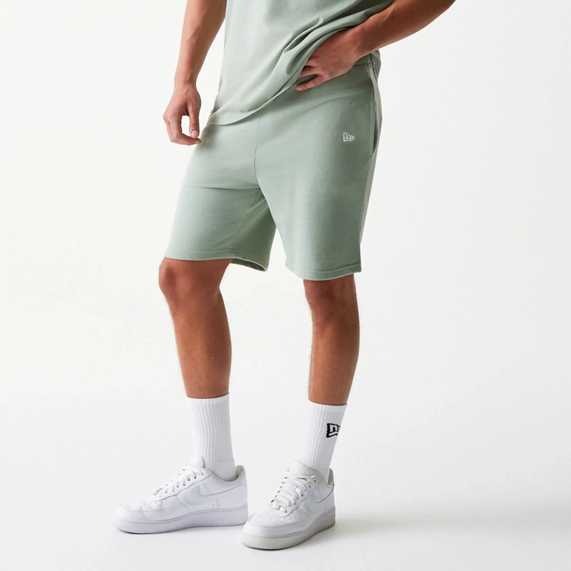 LA Dodgers MLB League Essential Midi Pastel Green Shorts