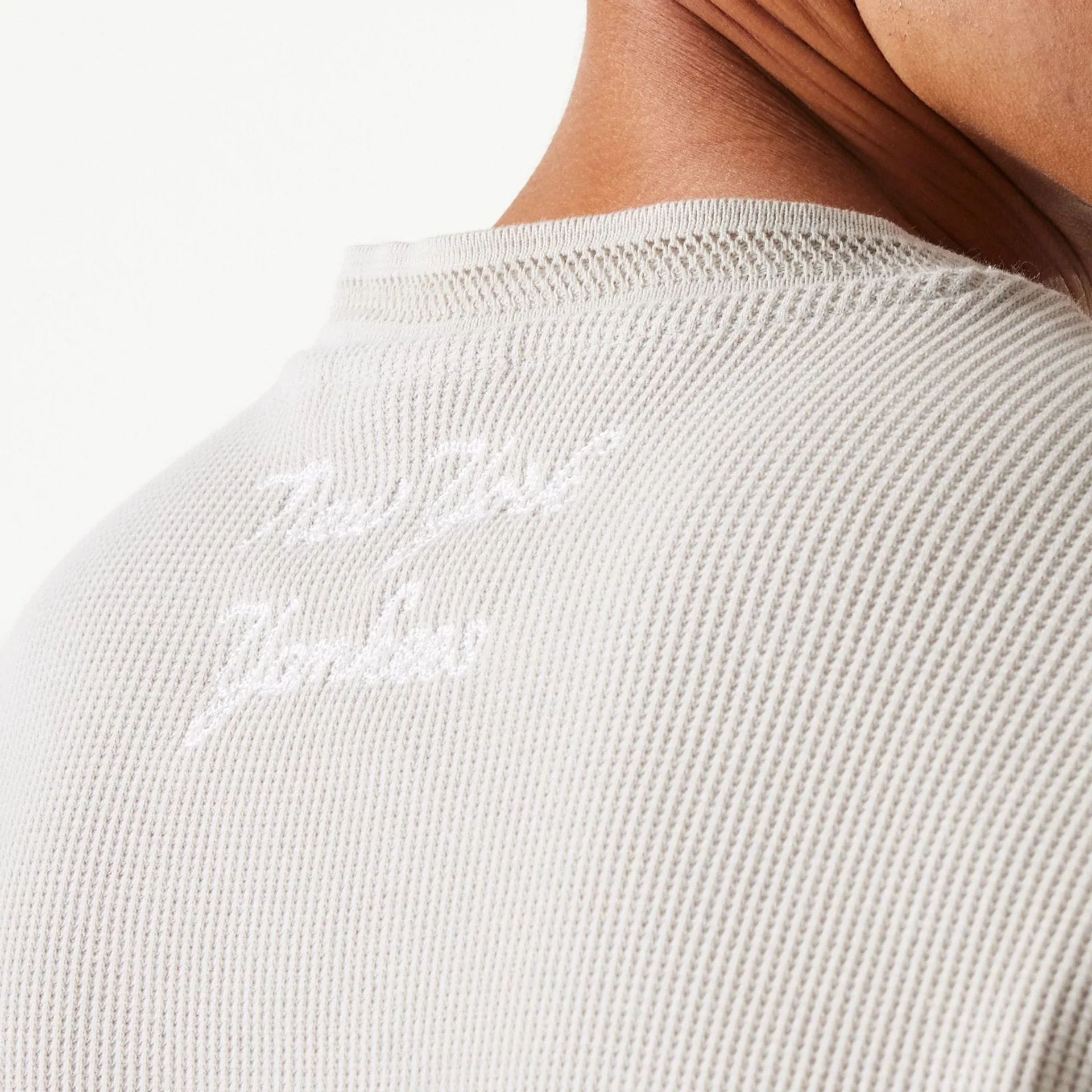 New York Yankees MLB Waffle Cream Oversized Crew Neck Sweater