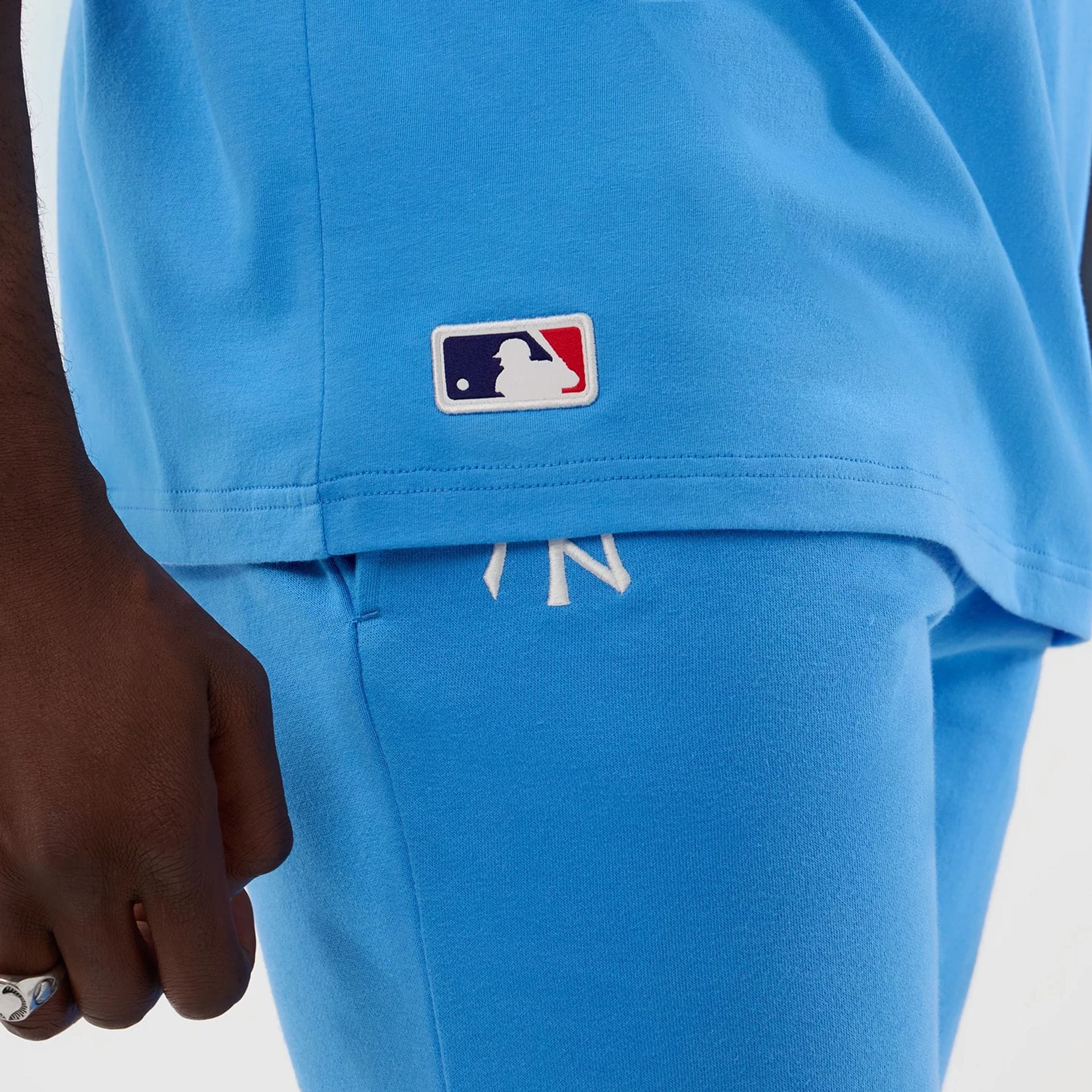 10836-new-york-yankees-mlb-league-essential-pastel-blue-oversized-t-shirt-6.jpg New York Yankees MLB League Essential Pastel Blue Oversized T-Shirt