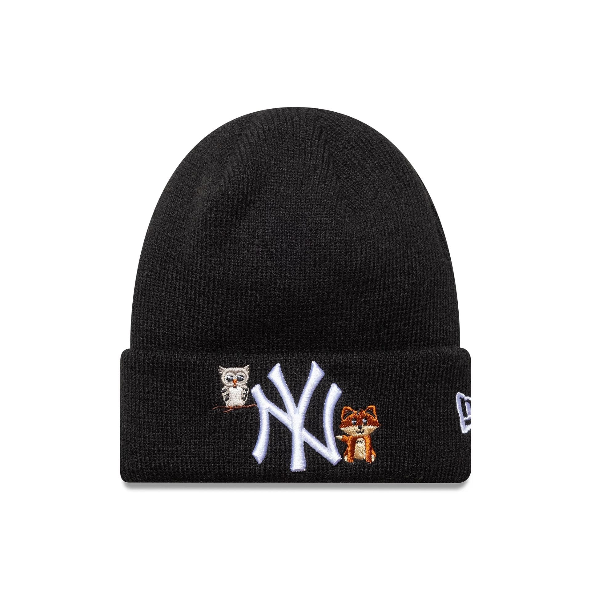 New York Yankees Toddler MLB Icon Black Cuff Knit Beanie Hat