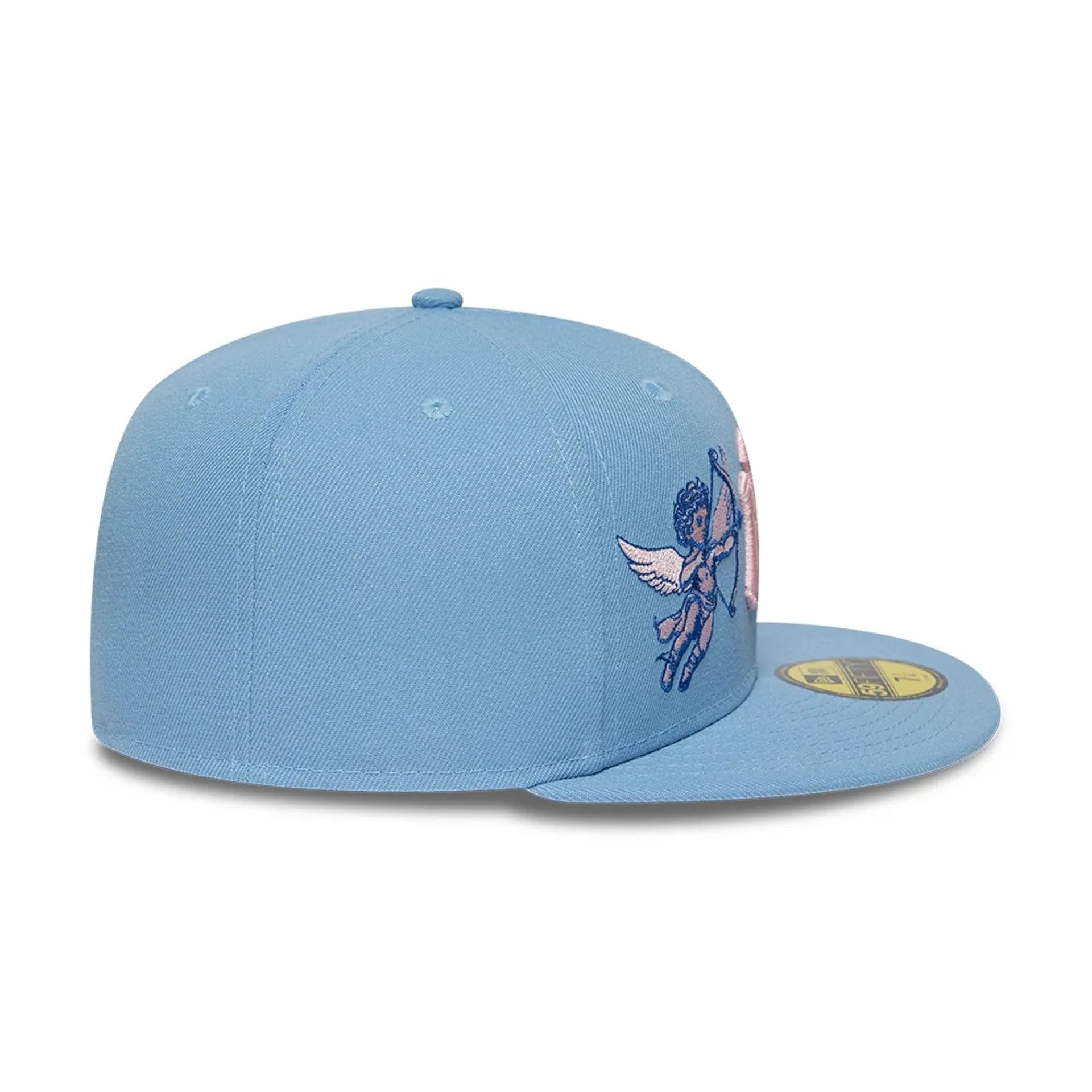 New York Yankees MLB Cherub Pastel Blue 59FIFTY Fitted Cap