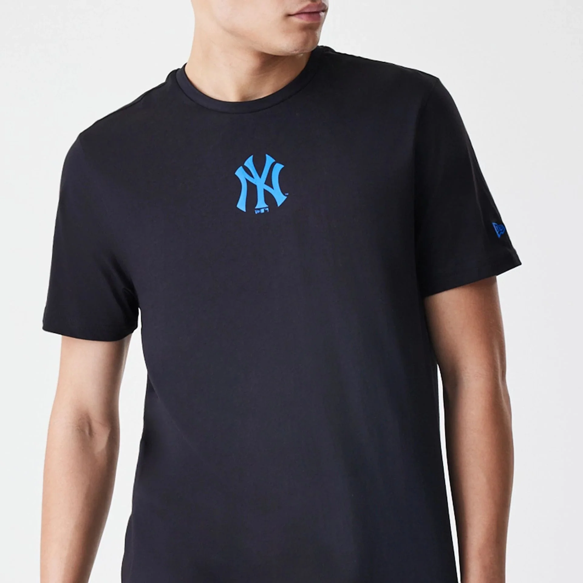 New York Yankees MLB Logo Black T-Shirt