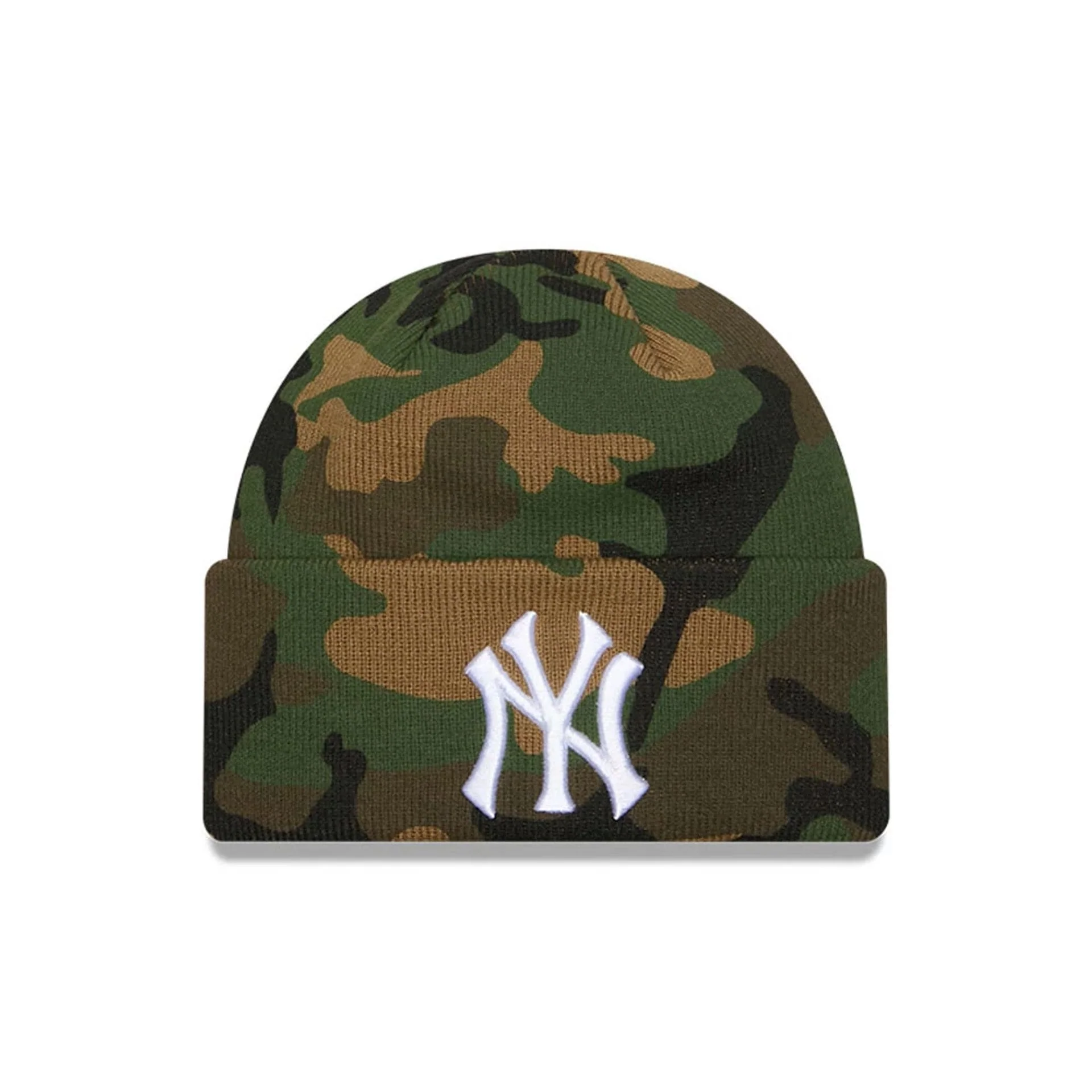 11449-new-york-yankees-mlb-camo-green-cuff-knit-beanie-1.webp New York Yankees MLB Camo Green Cuff Knit Beanie