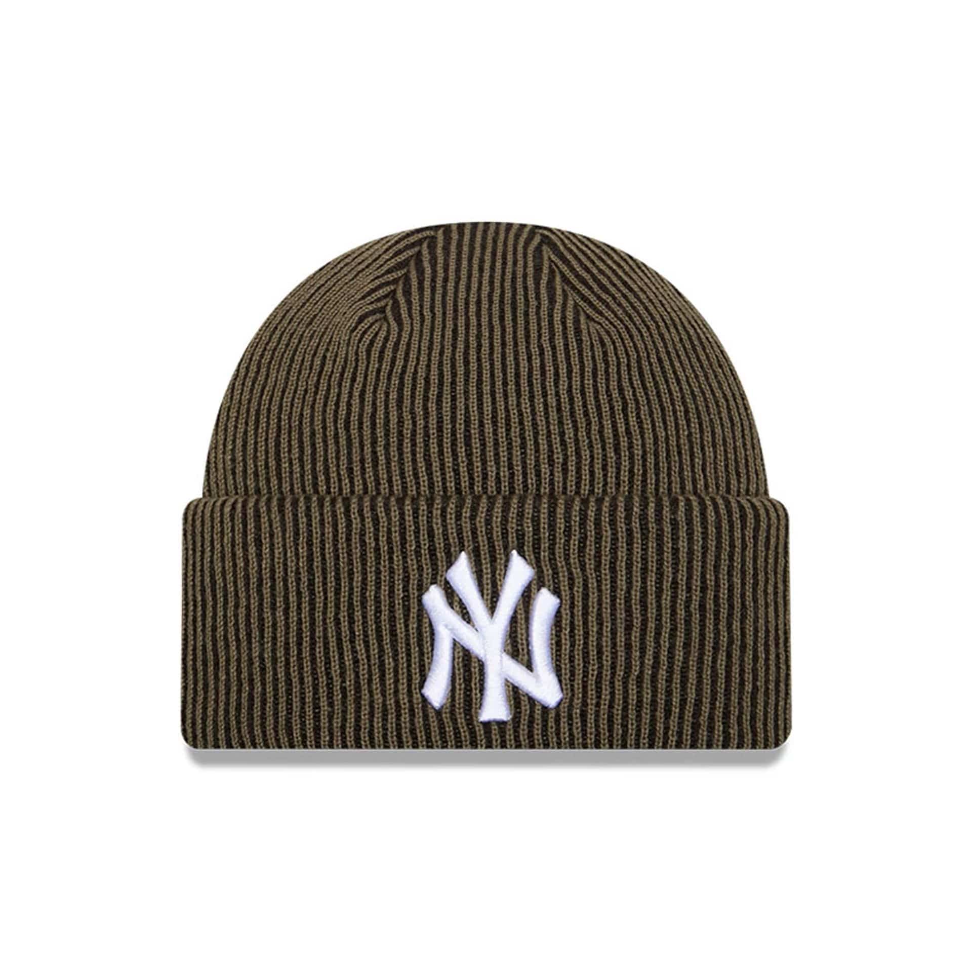 11455-new-york-yankees-mlb-rib-dark-green-cuff-knit-beanie-hat-1.jpg New York Yankees MLB Rib Dark Green Cuff Knit Beanie Hat