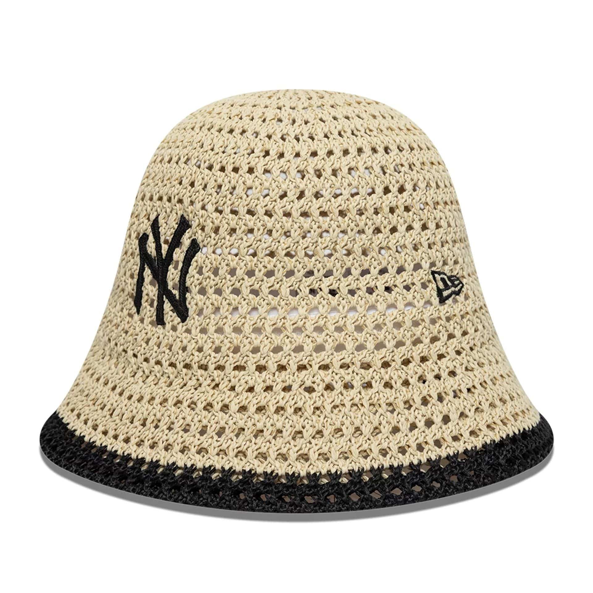 11485-new-york-yankees-womens-mlb-knitted-light-beige-explorer-bucket-hat-1.jpg New York Yankees Womens MLB Knitted Light Beige Explorer Bucket Hat