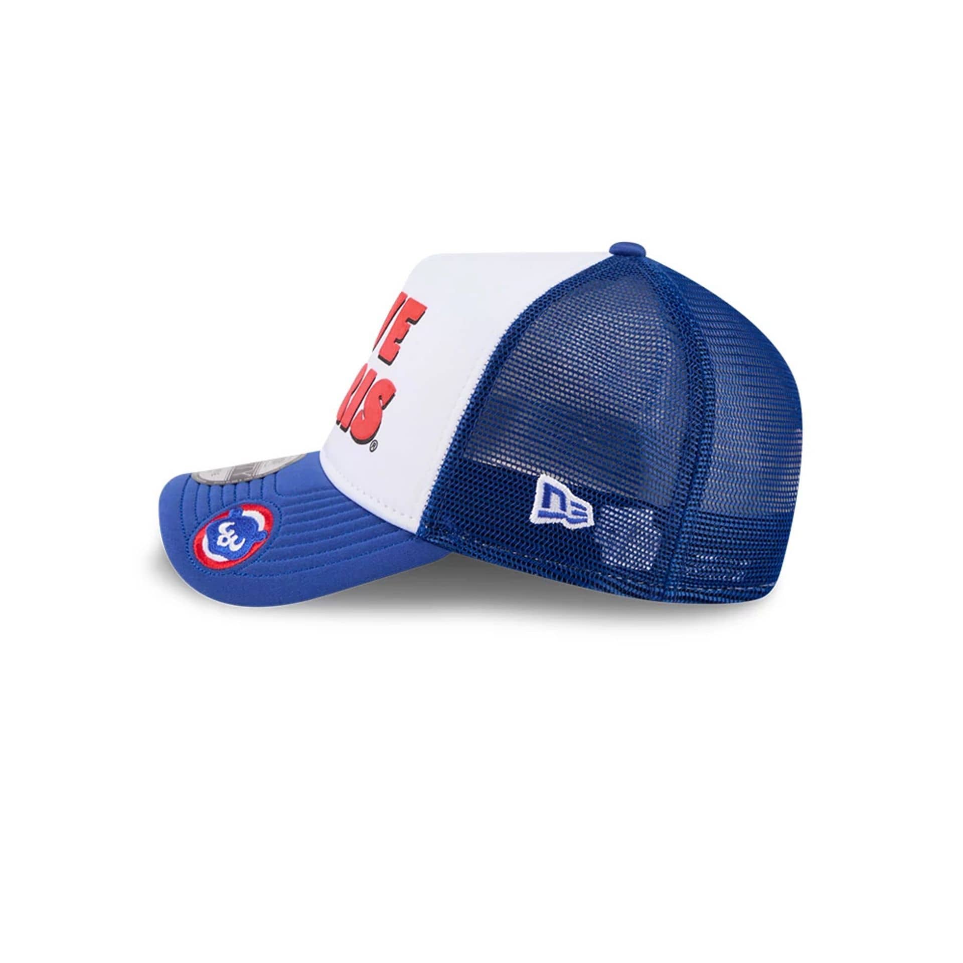 Cubs MLB X Ferris Bueller's Day Off White 9FORTY A-Frame Trucker Adjustable Cap