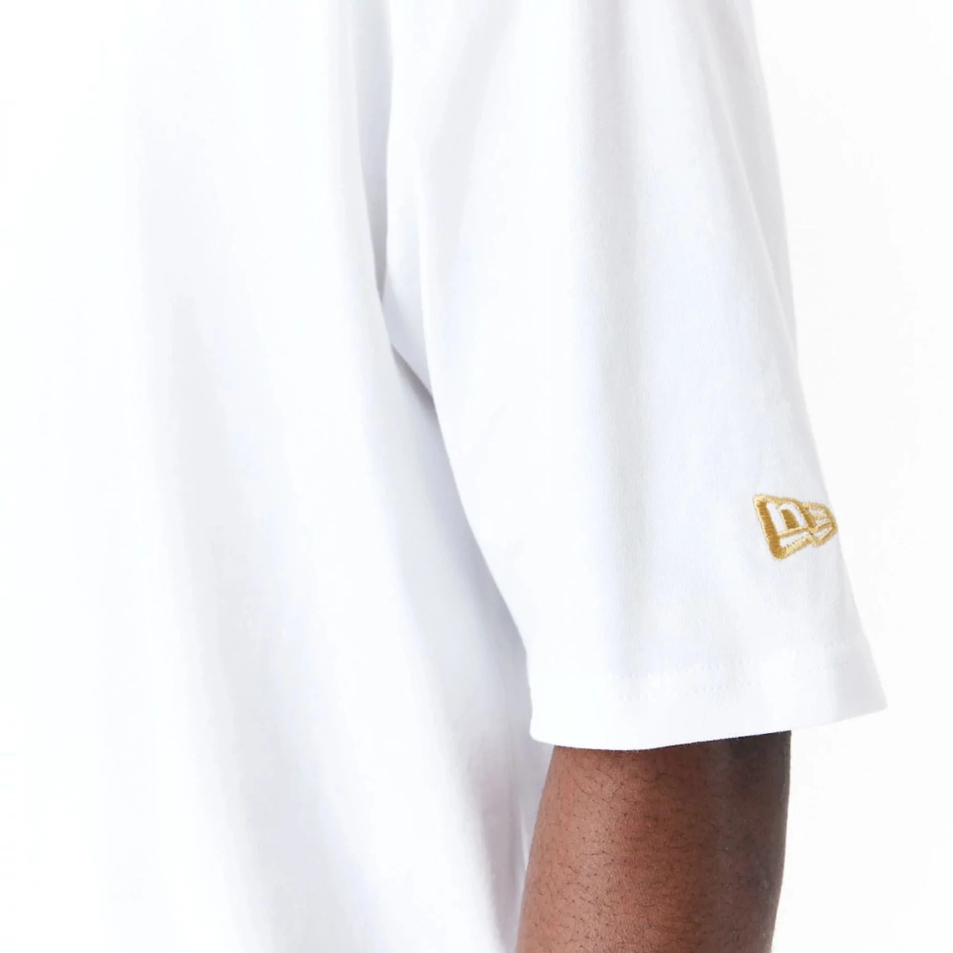 New Era Sticker White Oversized T-Shirt