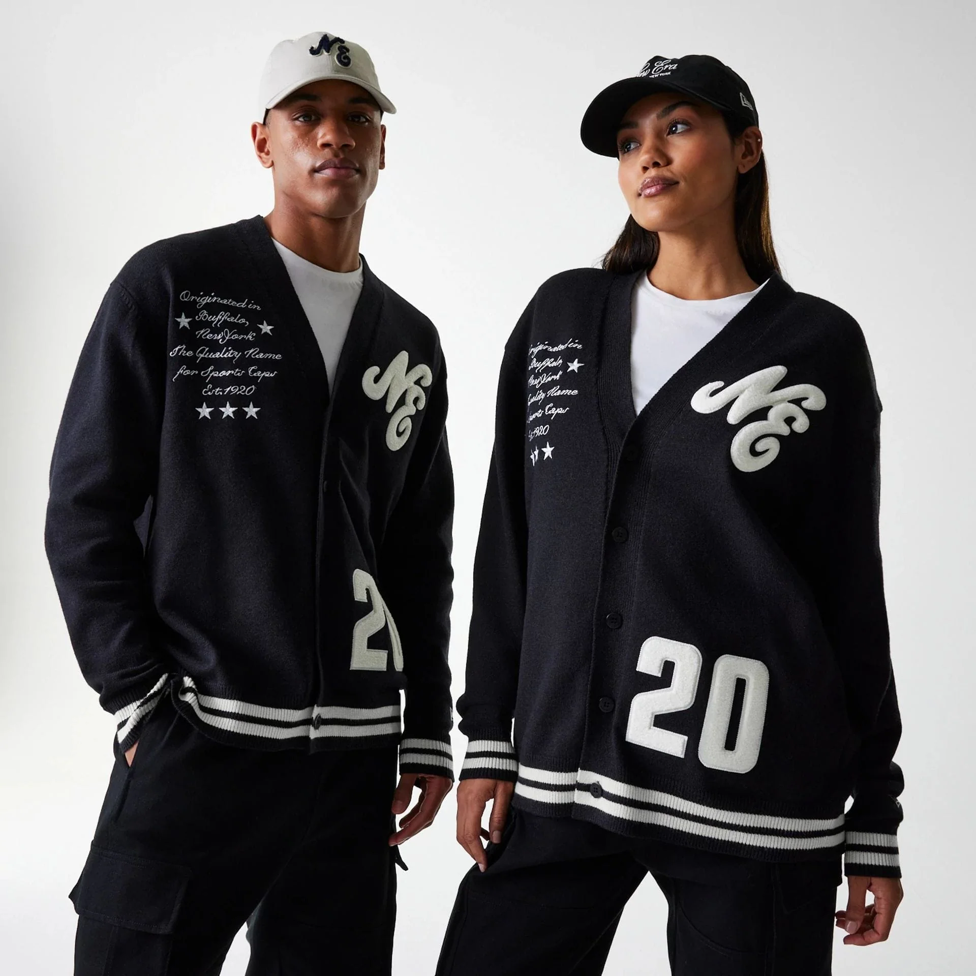 New Era Knit Black Cardigan