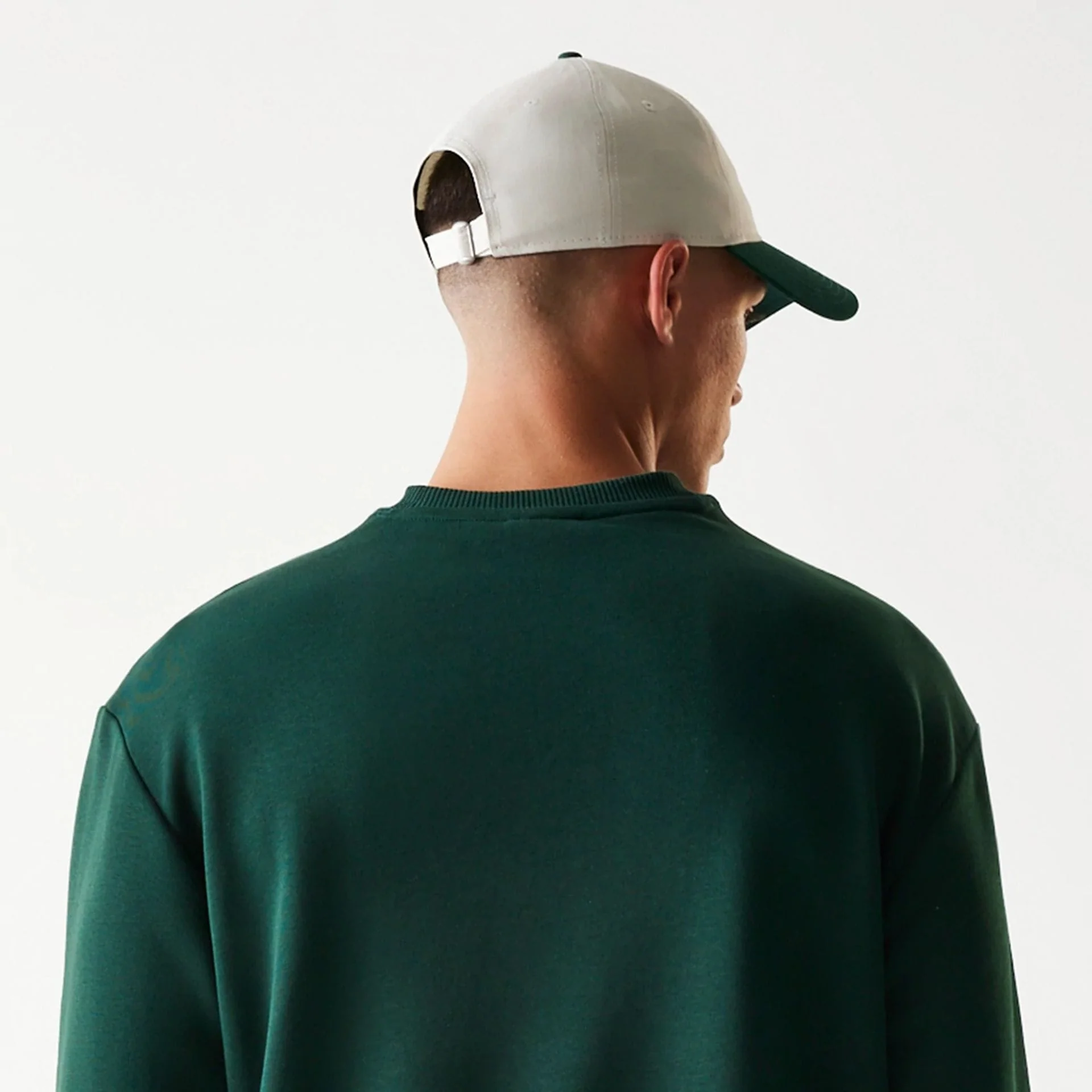 12340-new-era-dark-green-oversized-crew-neck-sweater-7.webp New Era Dark Green Oversized Crew Neck Sweater
