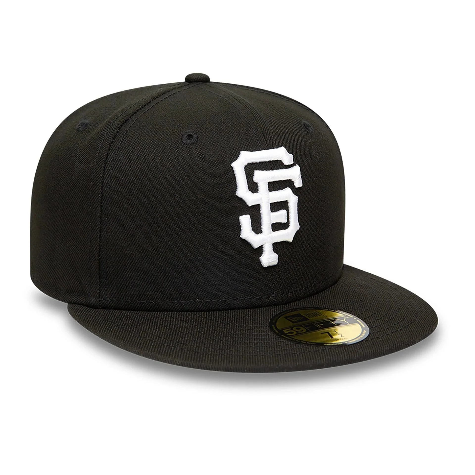 San Francisco Giants MLB Black and White 59FIFTY Fitted Cap