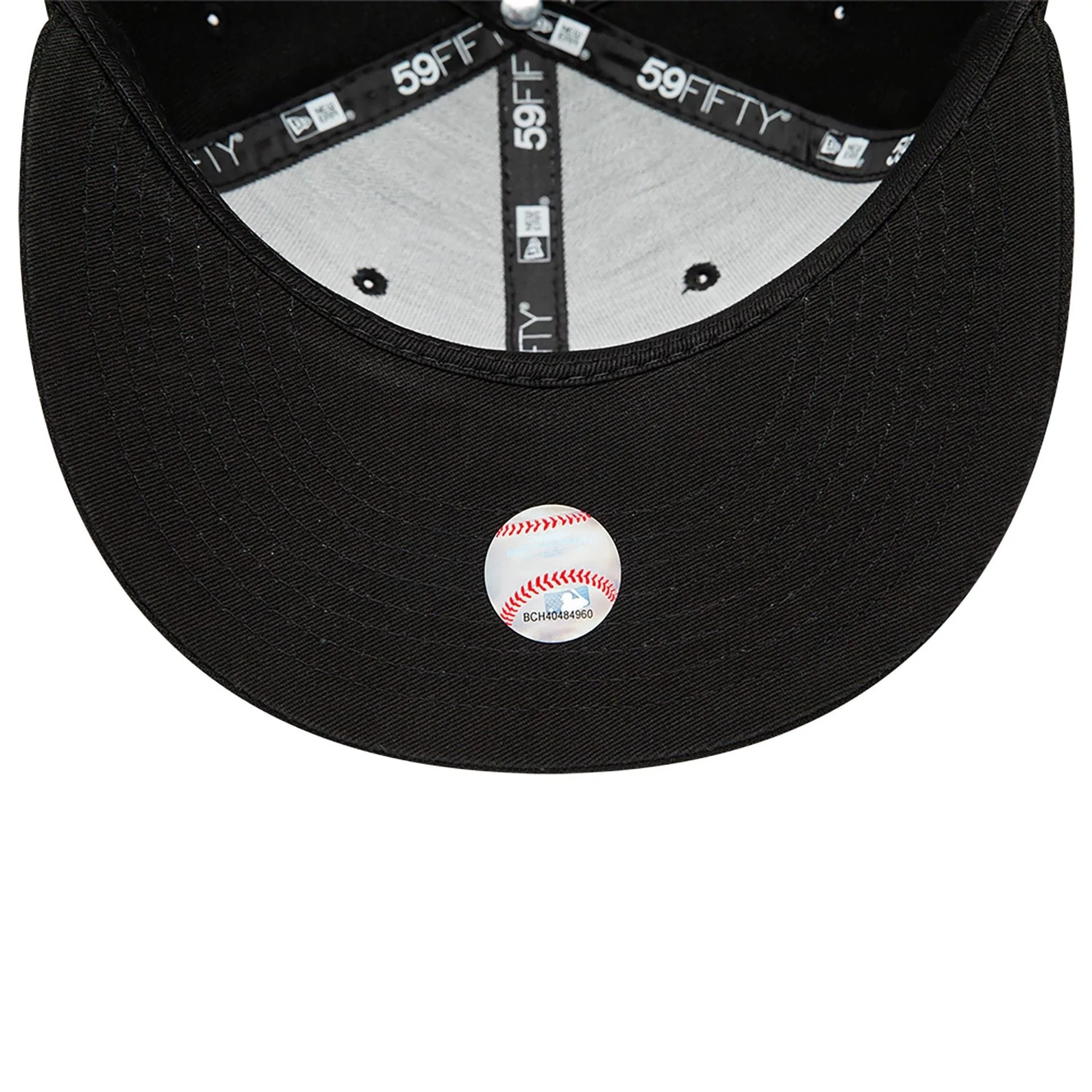 San Francisco Giants MLB Black and White 59FIFTY Fitted Cap