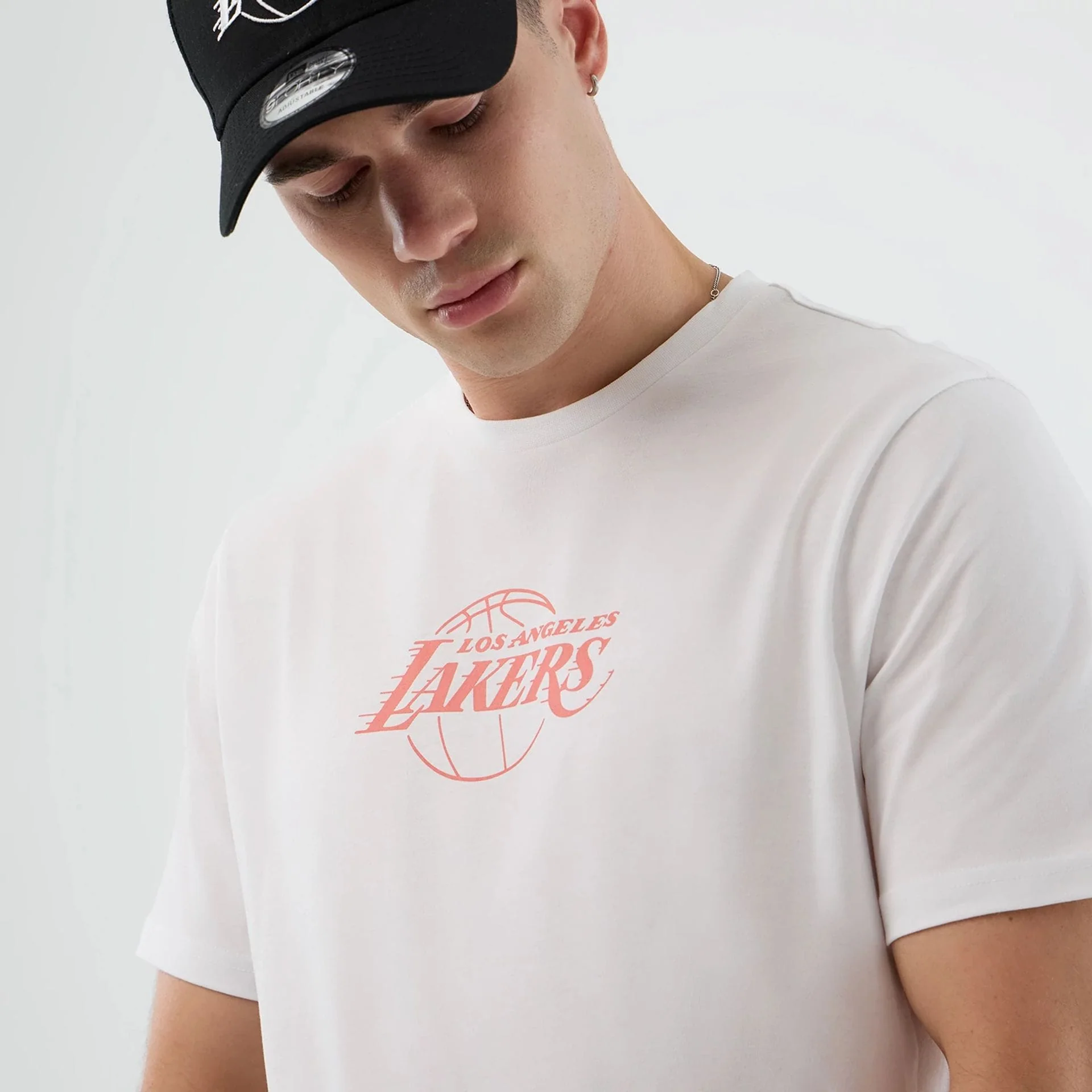 LA Lakers NBA Back To School White T-Shirt