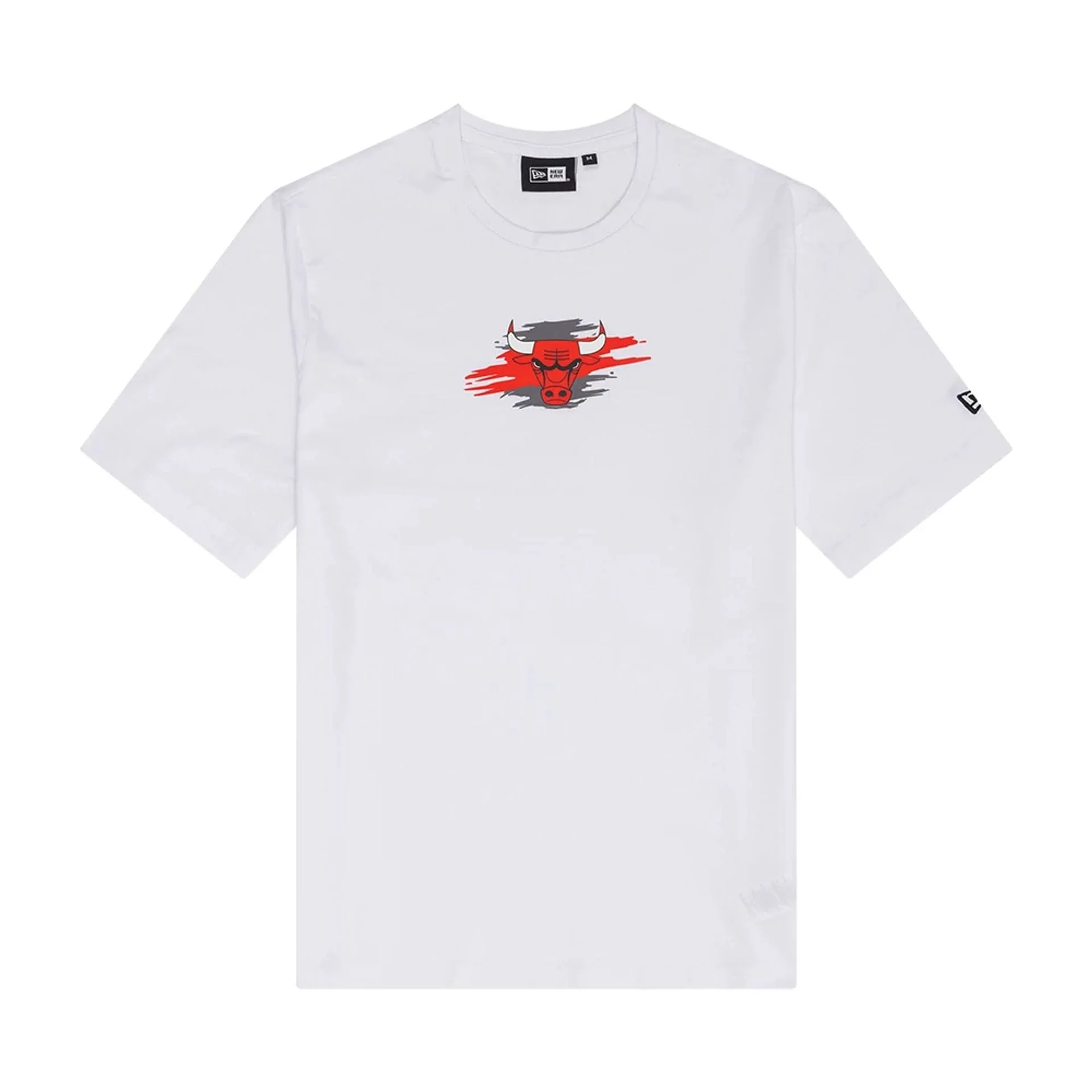 Chicago Bulls NBA Paint Graphic White T-Shirt