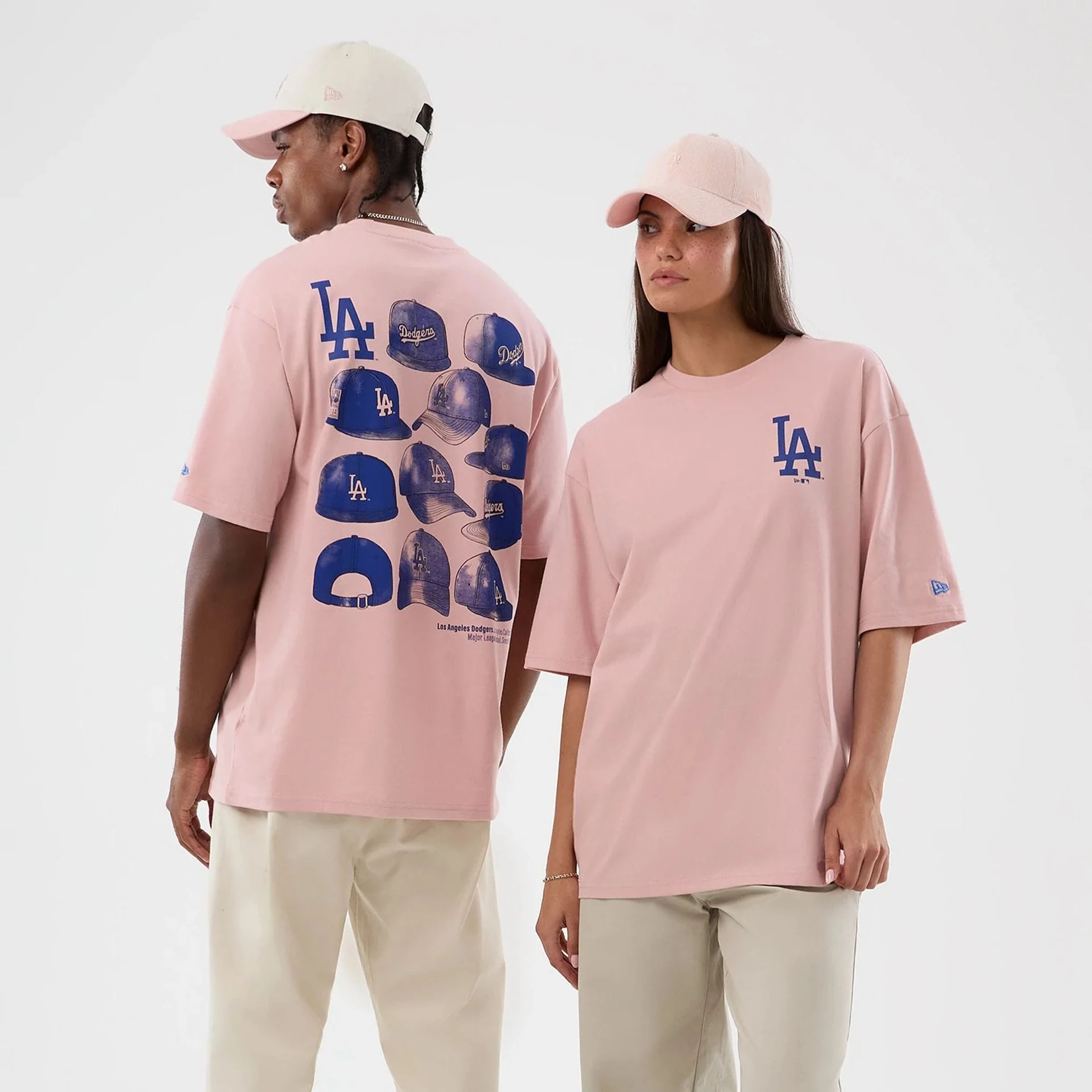 13224-la-dodgers-mlb-cap-graphic-pastel-pink-oversized-t-shirt-1.webp LA Dodgers MLB Cap Graphic Pastel Pink Oversized T-Shirt