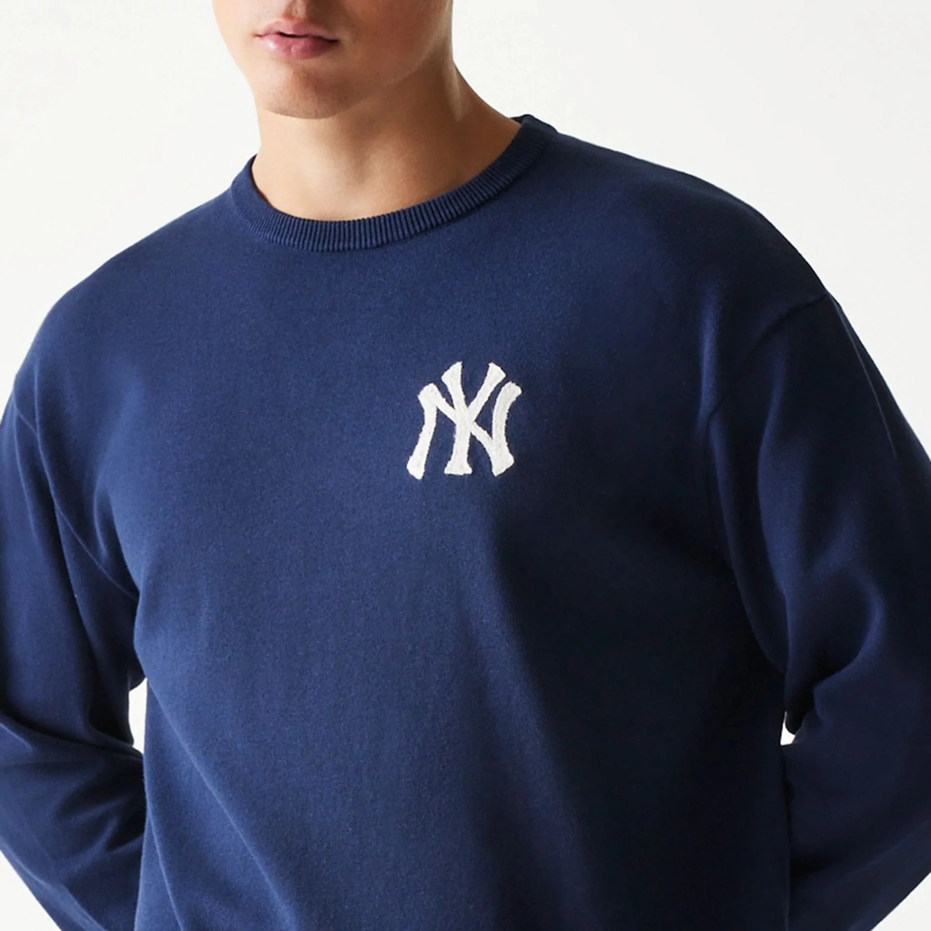 New York Yankees MLB Essential Navy Knitted Sweater
