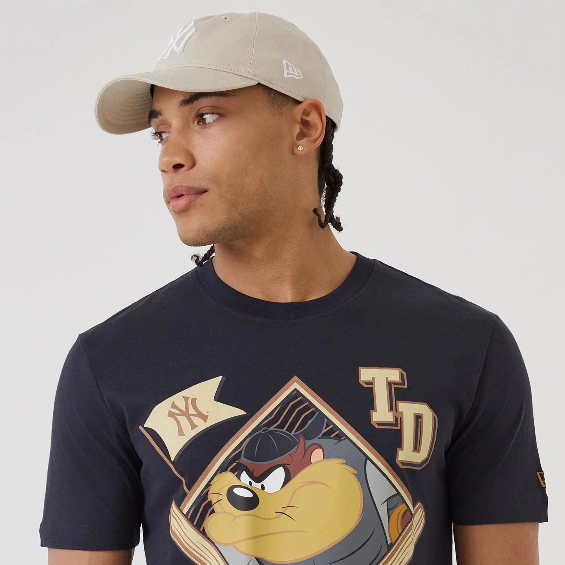 New York Yankees MLB X Looney Tunes Navy T-Shirt