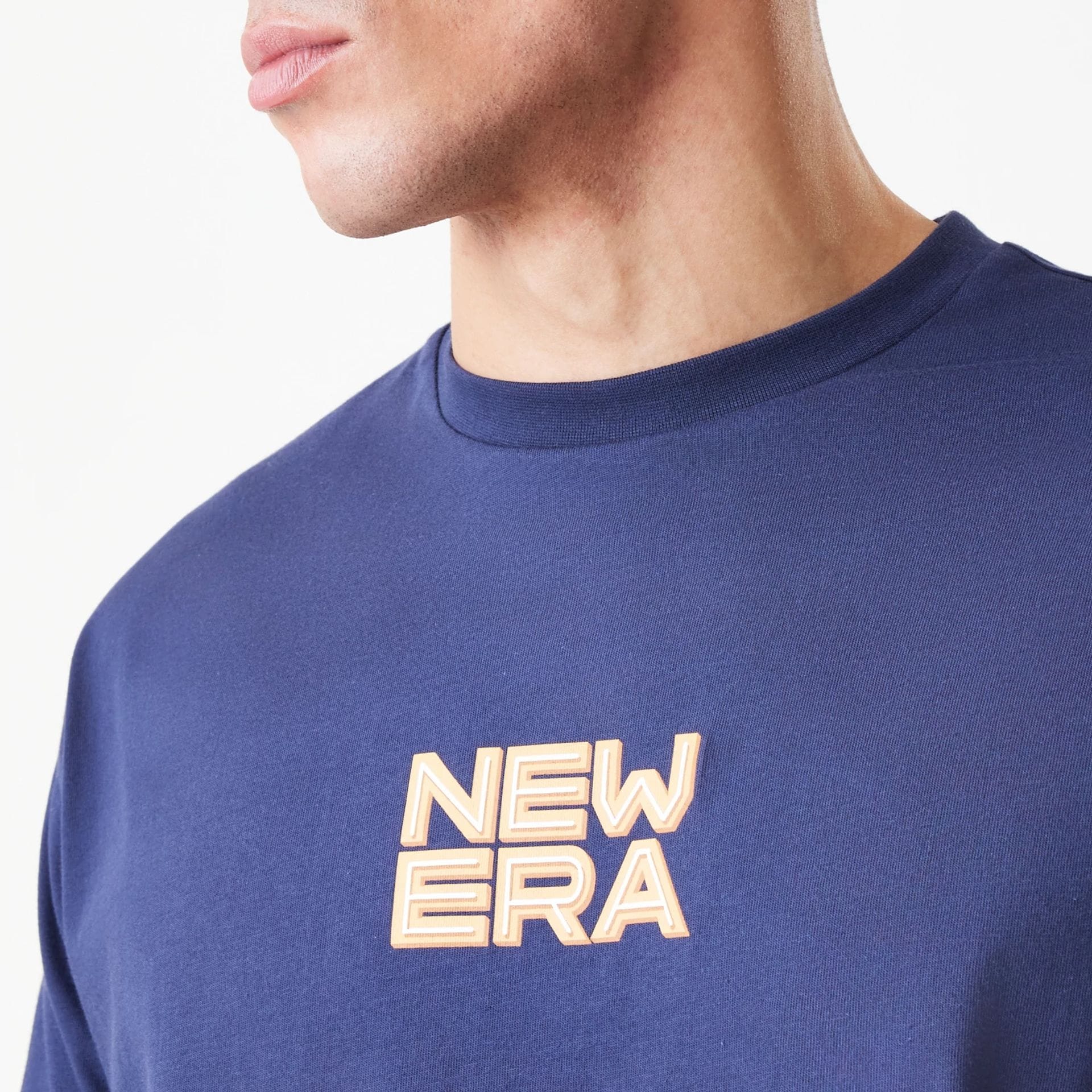 New Era Location Navy Oversized T-Shirt