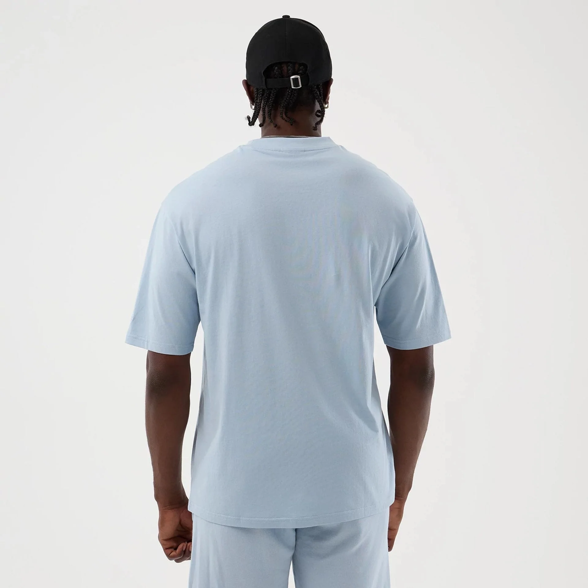 LA Lakers NBA League Essential Pastel Blue Oversized T-Shirt