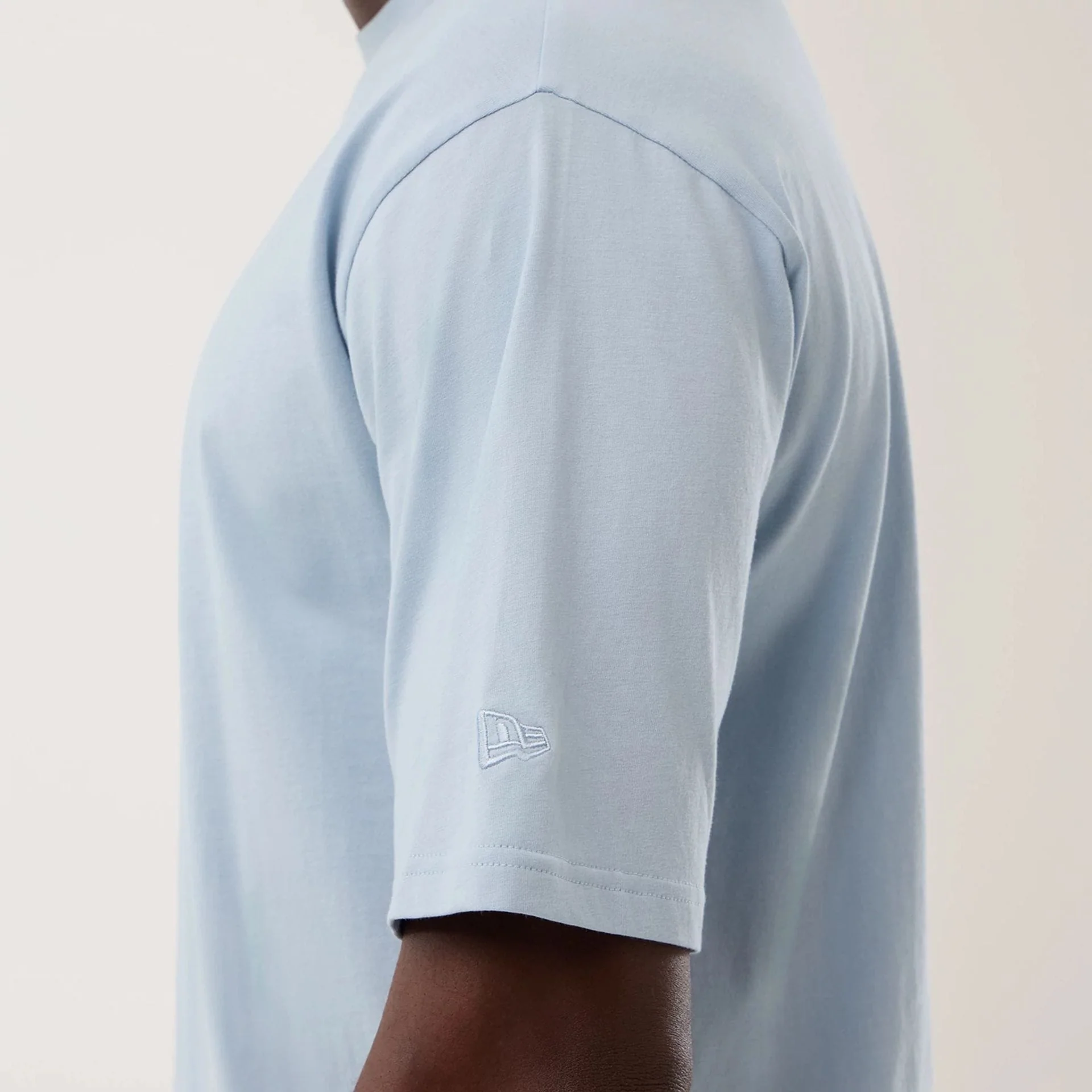 LA Lakers NBA League Essential Pastel Blue Oversized T-Shirt