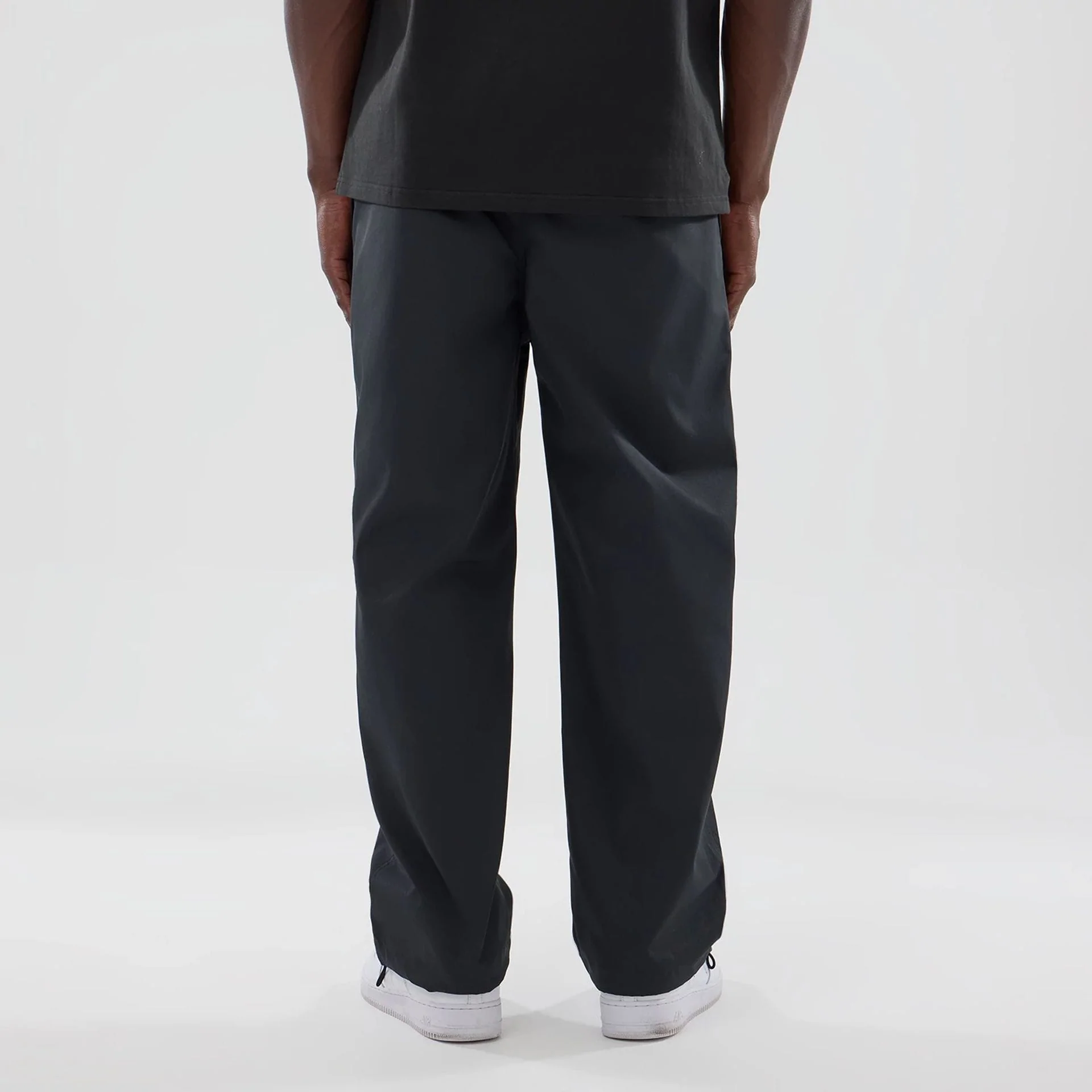 New Era NEC Logo Black Straight Leg Joggers