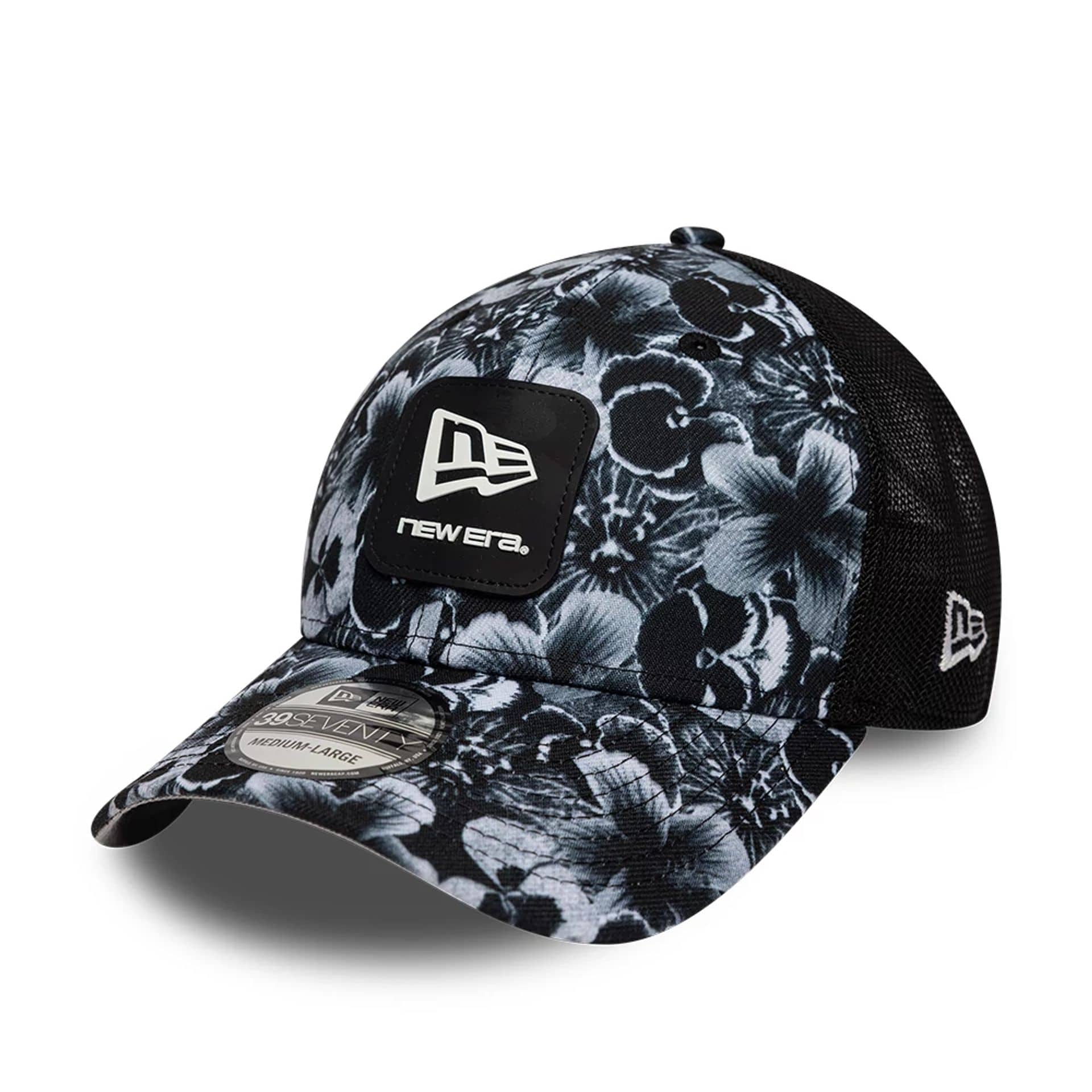 14111-new-era-floral-black-39seventy-stretch-fit-cap-1.jpg New Era Floral Black 39SEVENTY Stretch Fit Cap
