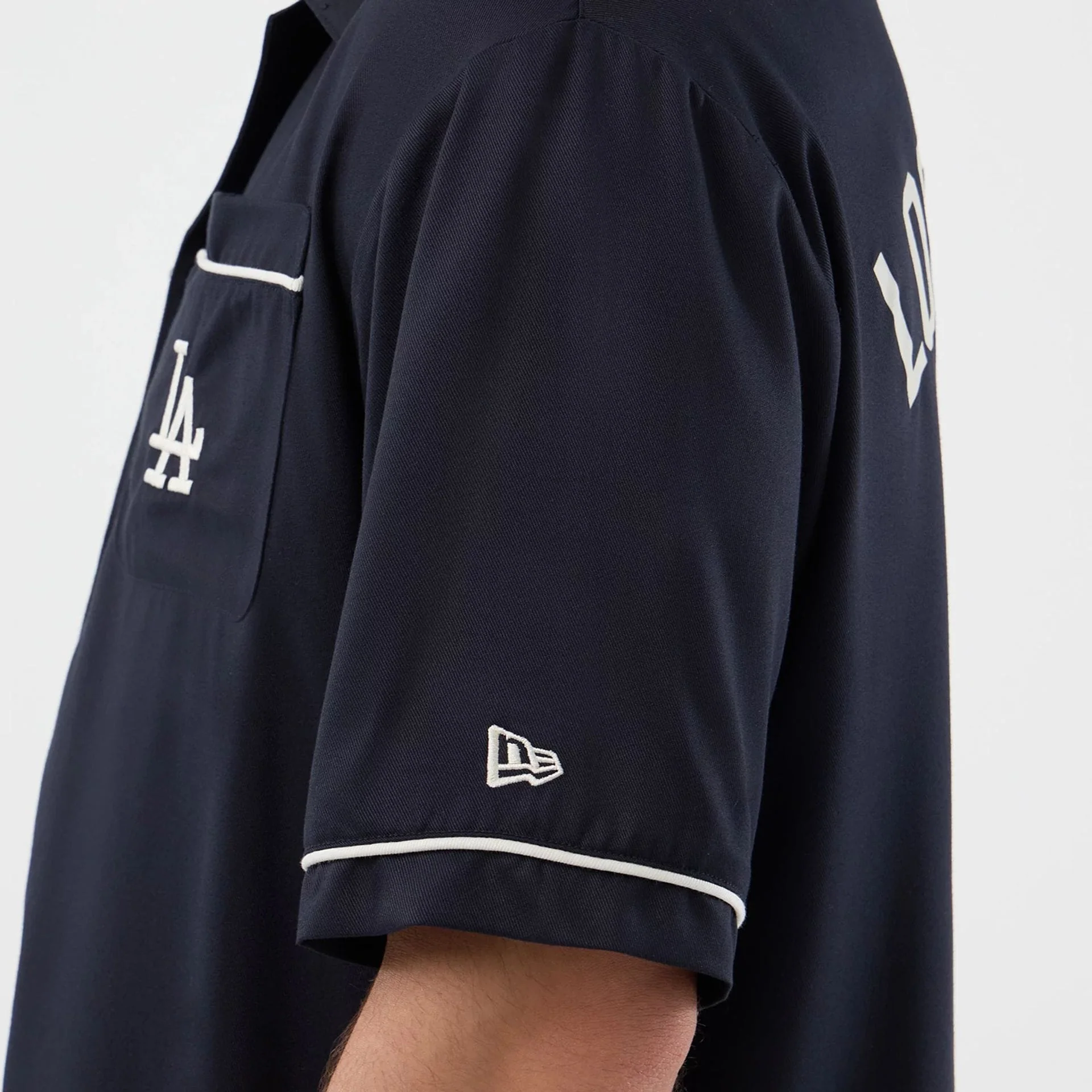 LA Dodgers MLB Graphic Revere Navy Short Sleeve Shirt
