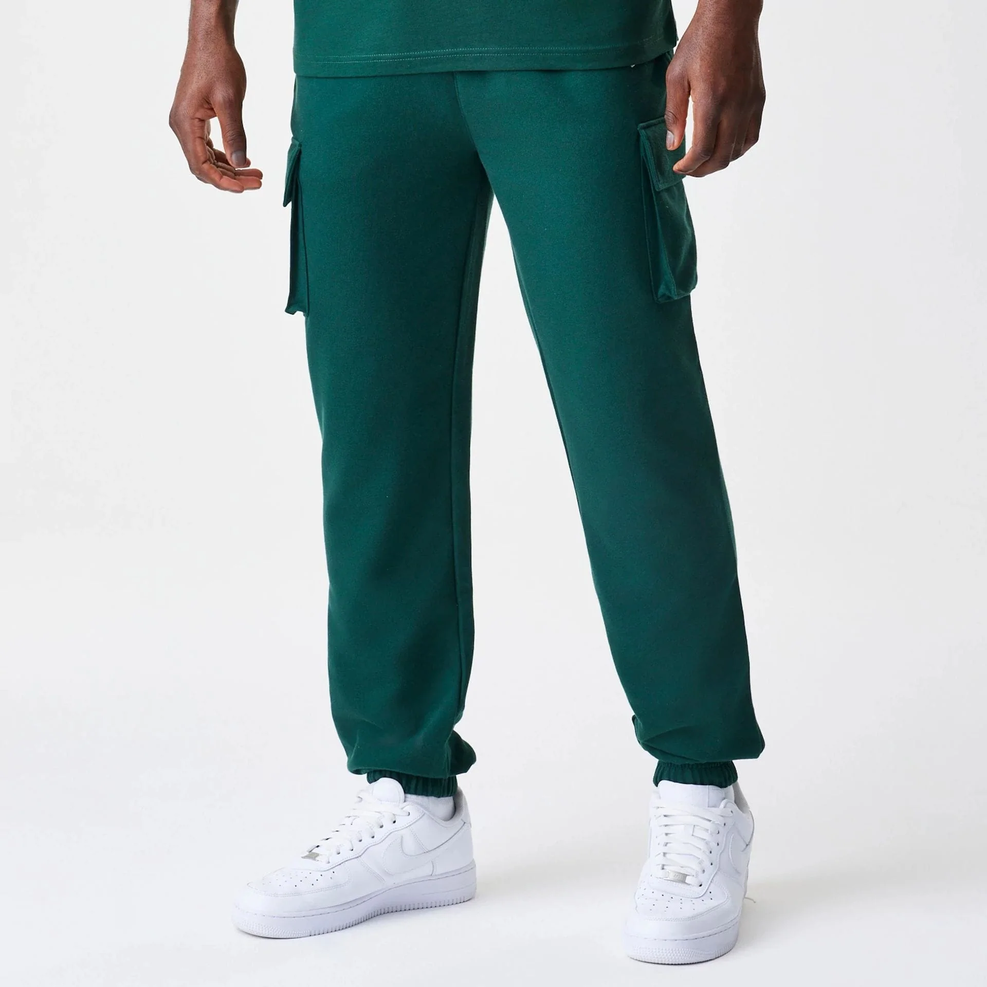 New Era Core Cargo Dark Green Joggers