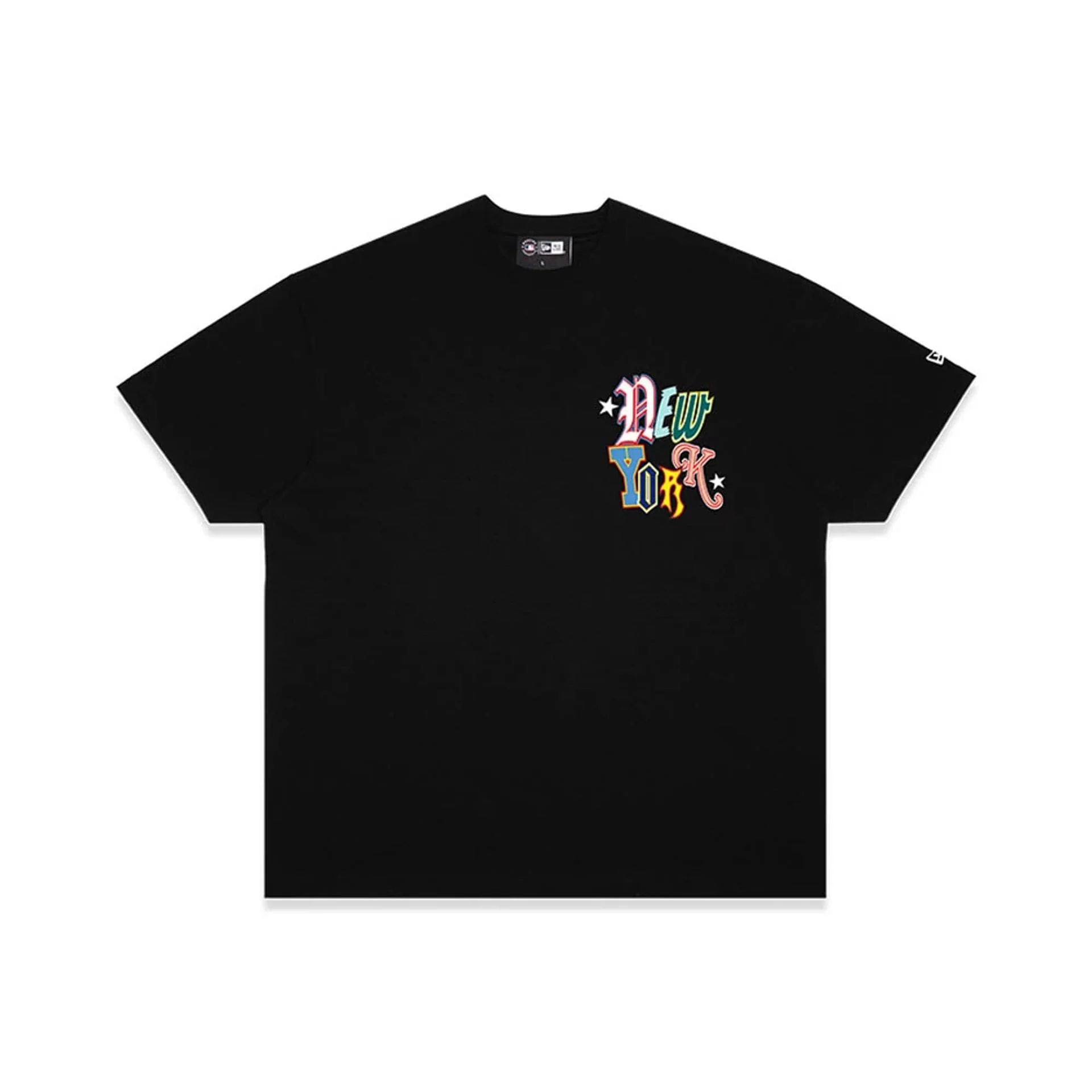 New York Yankees MLB Word Art Black T-Shirt