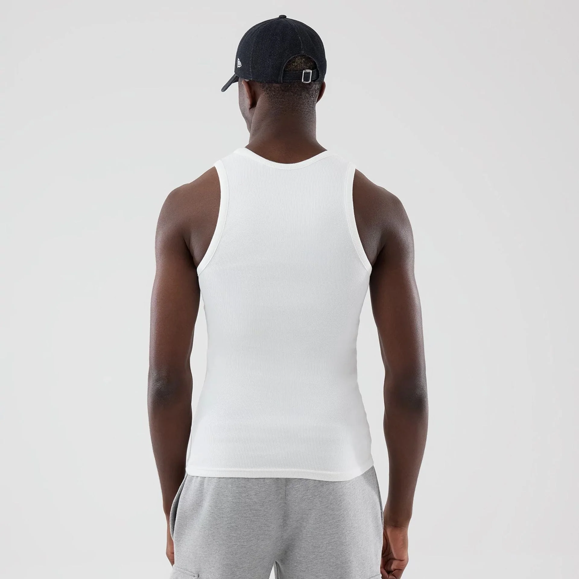 New Era Rib White Vest