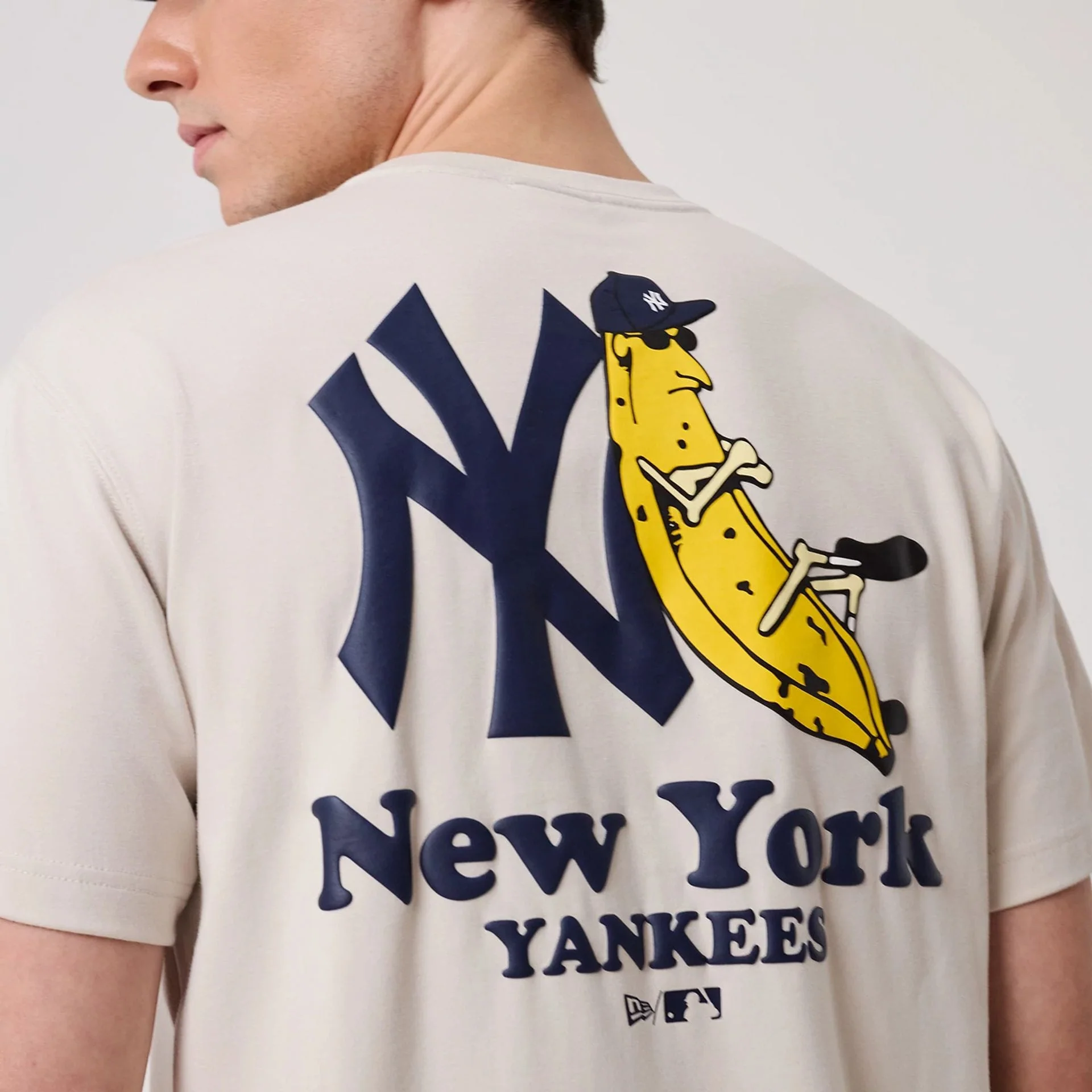 New York Yankees MLB Banana Graphic Natural T-Shirt