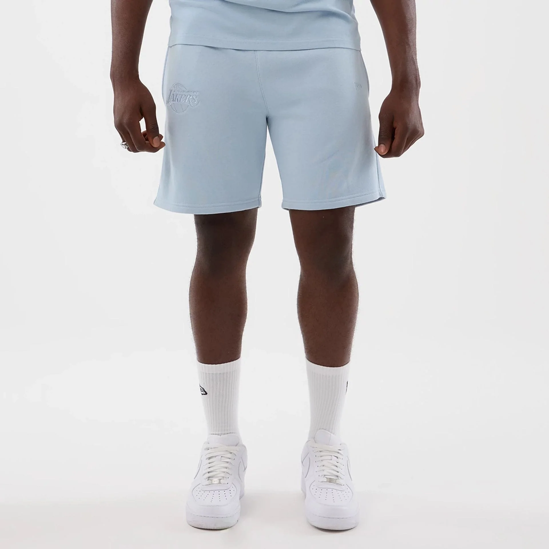 LA Lakers NBA League Essential Pastel Blue Shorts