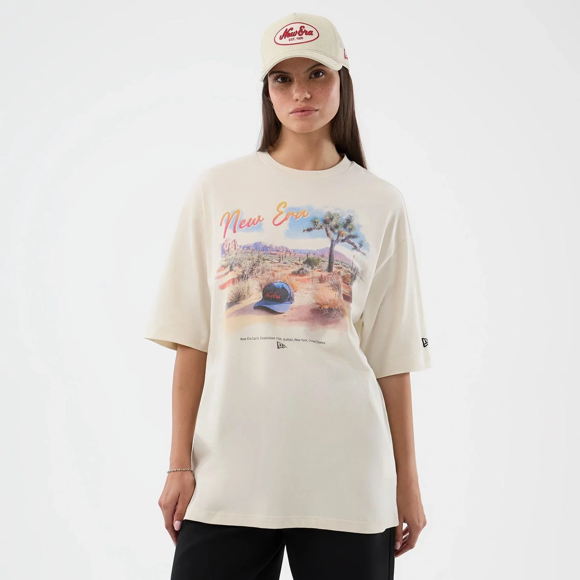 14519-new-era-dessert-graphic-light-beige-oversized-t-shirt-4.webp New Era Dessert Graphic Light Beige Oversized T-Shirt