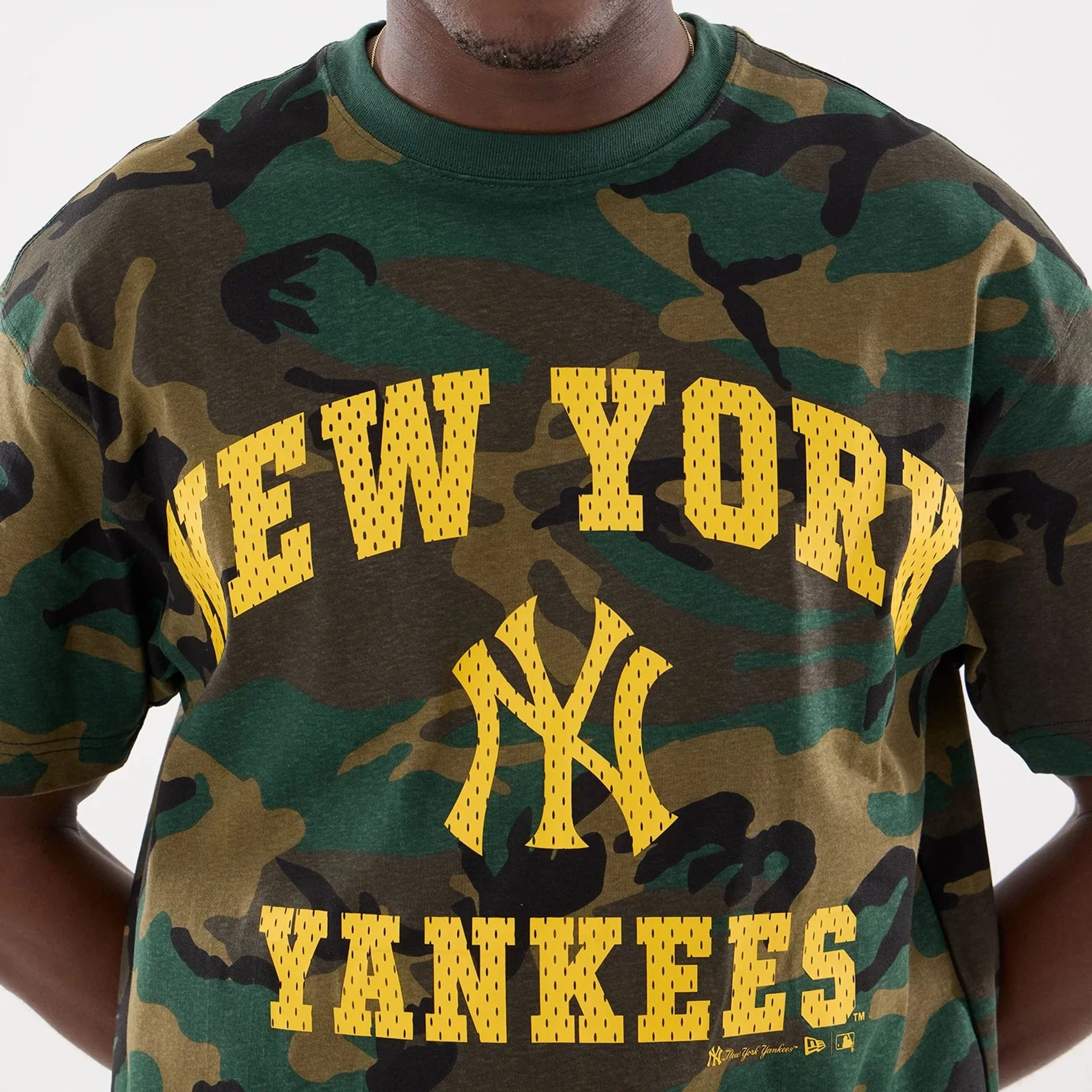 New York Yankees MLB Camo Woodland T-Shirt
