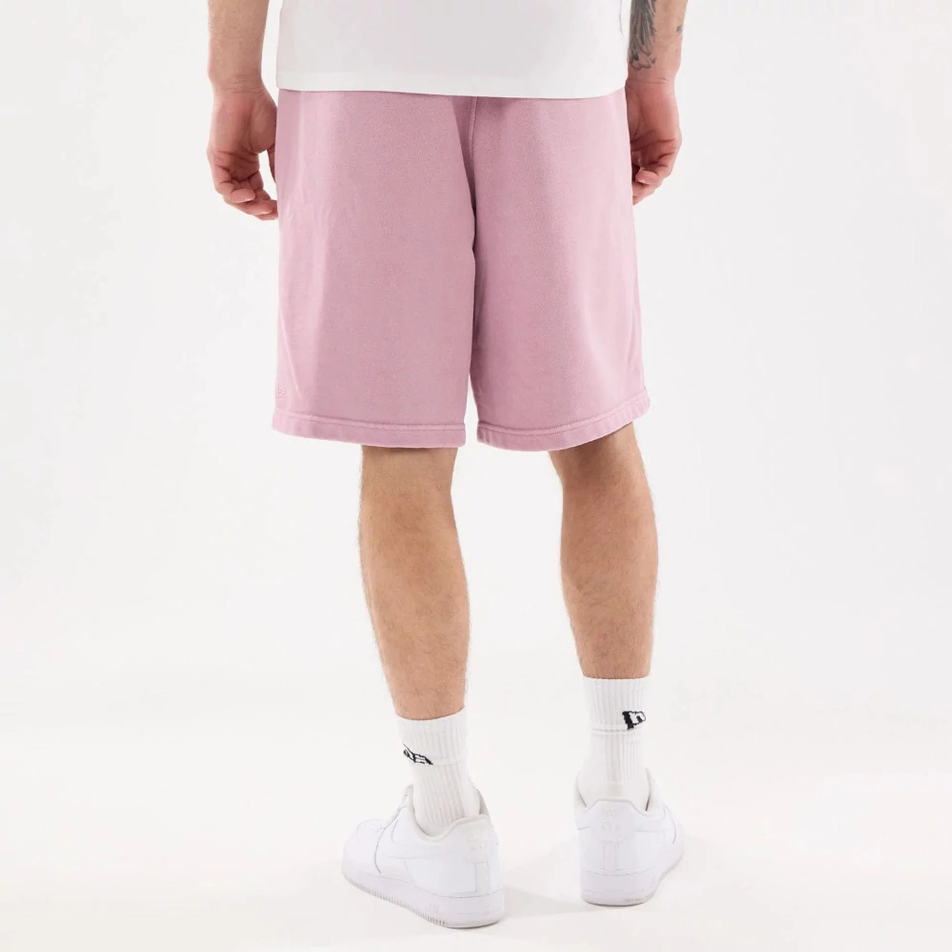 New Era Originators Pink Oversized Shorts