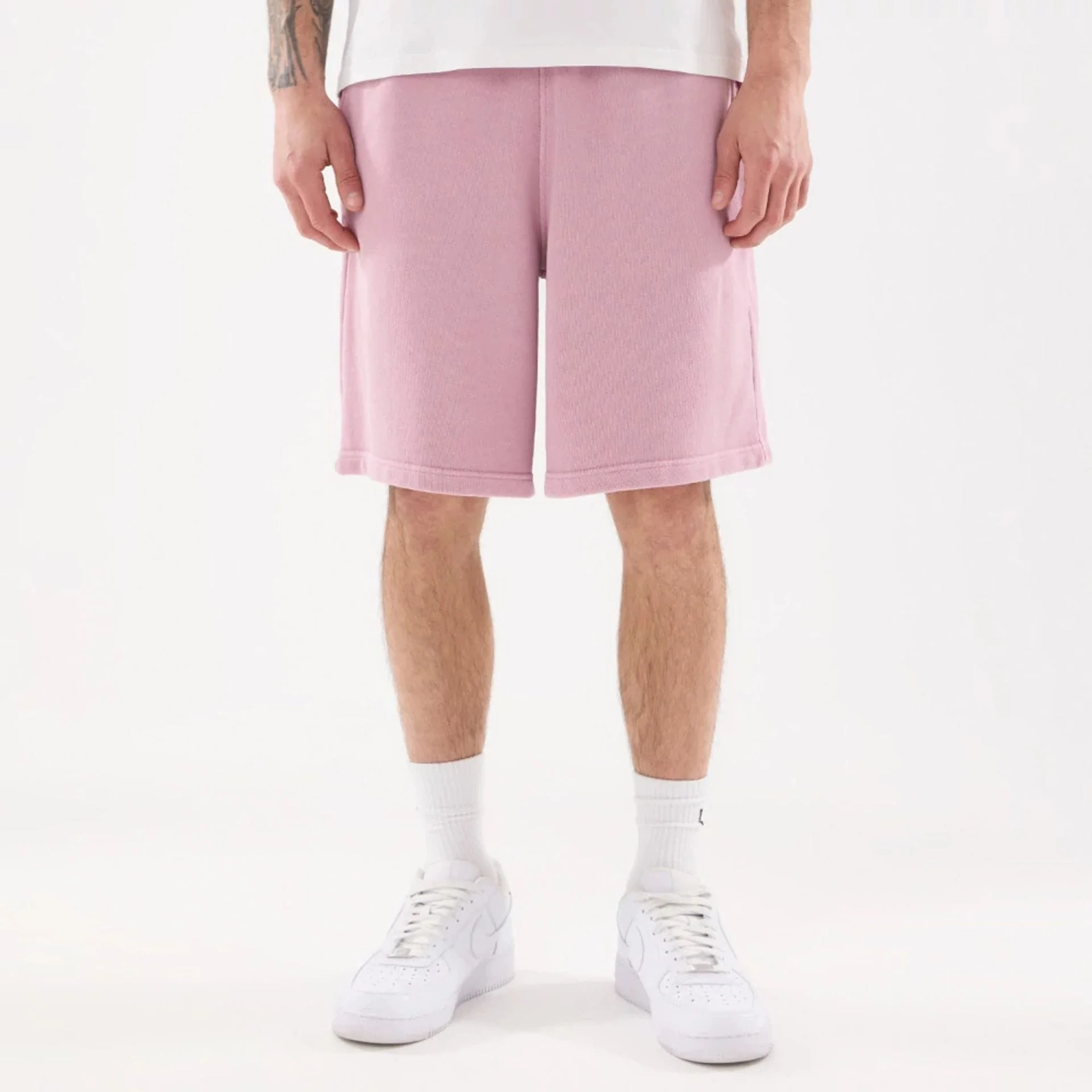 New Era Originators Pink Oversized Shorts