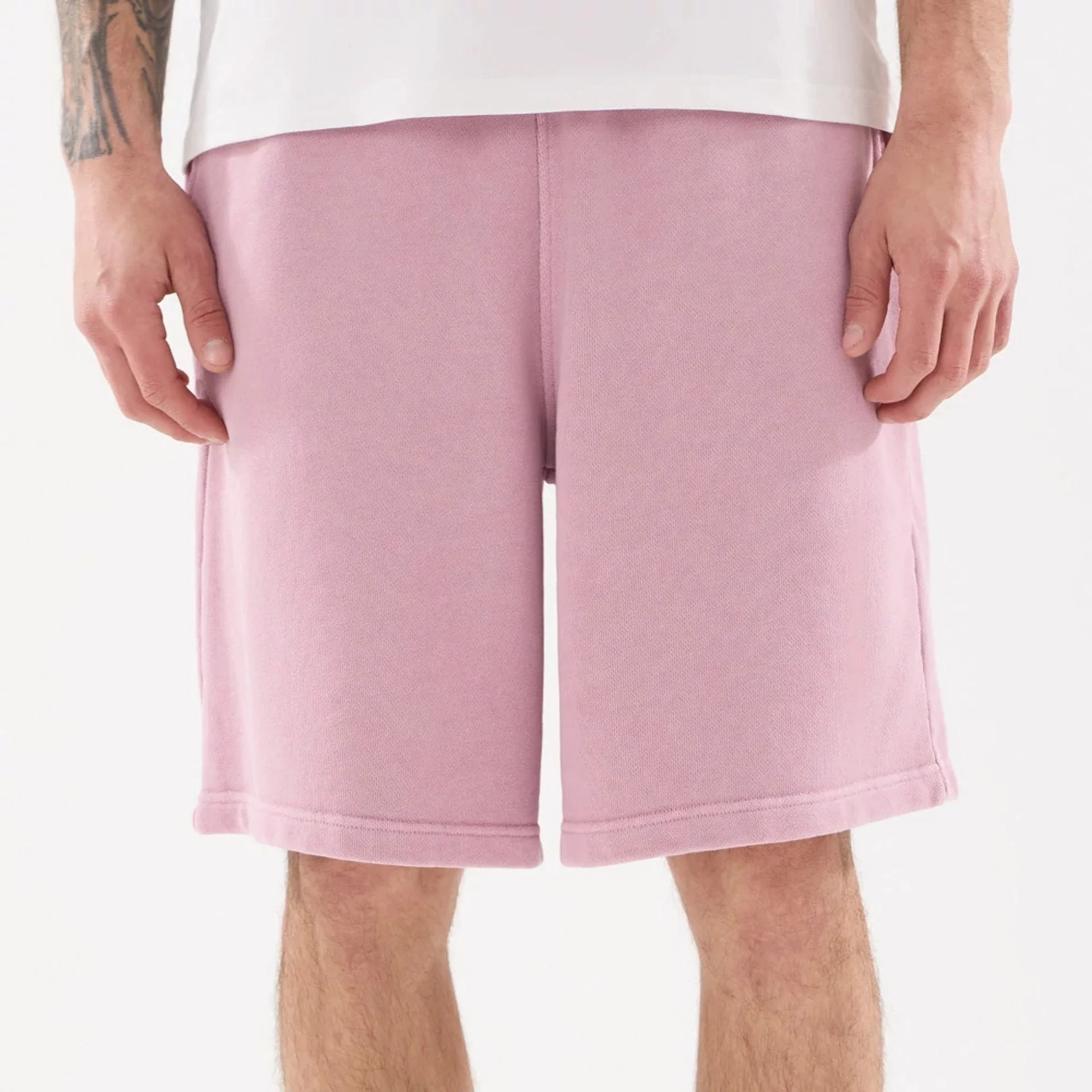New Era Originators Pink Oversized Shorts