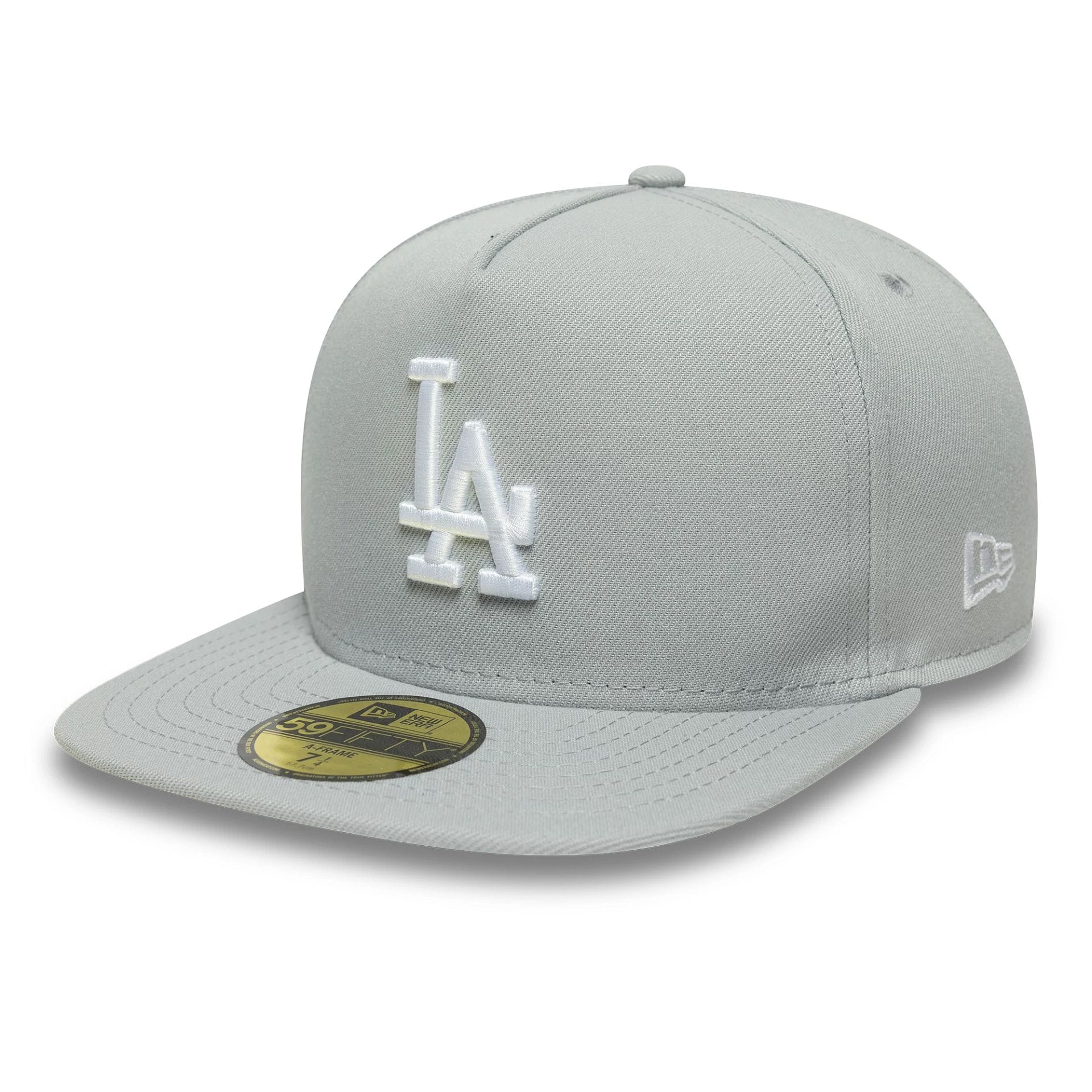 1484-la-dodgers-mlb-flat-grey-59fifty-a-frame-fitted-cap-1.jpg LA Dodgers MLB Flat Grey 59FIFTY A-Frame Fitted Cap