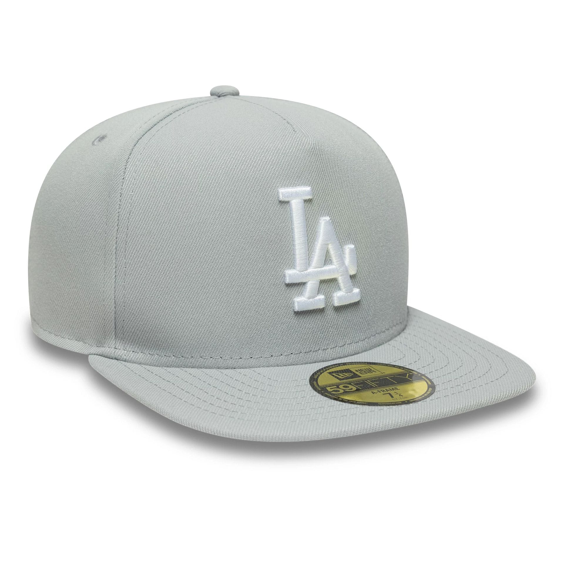 1484-la-dodgers-mlb-flat-grey-59fifty-a-frame-fitted-cap-4.jpg LA Dodgers MLB Flat Grey 59FIFTY A-Frame Fitted Cap