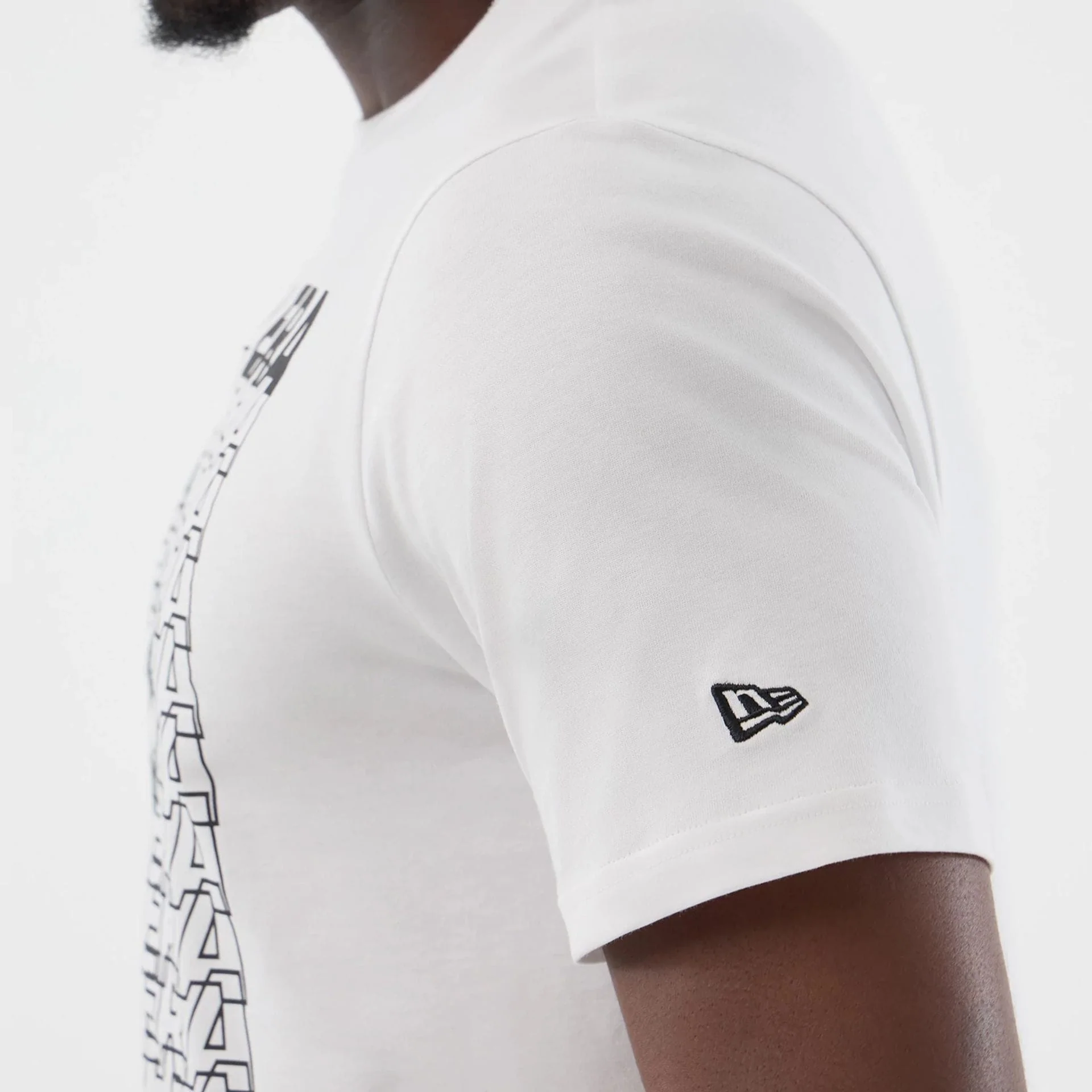 New Era Logo Graphic White T-Shirt