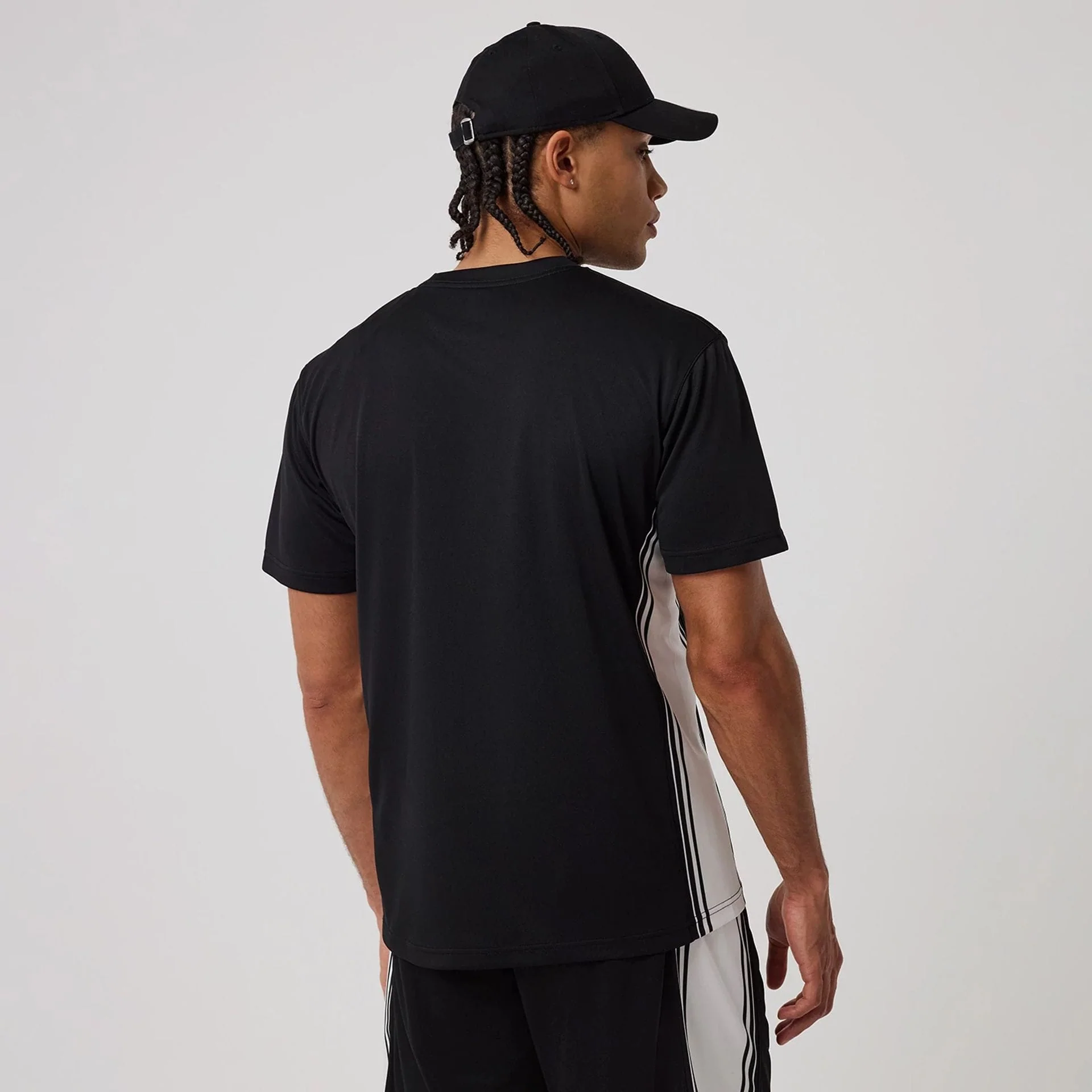 New Era Mesh Black T-Shirt