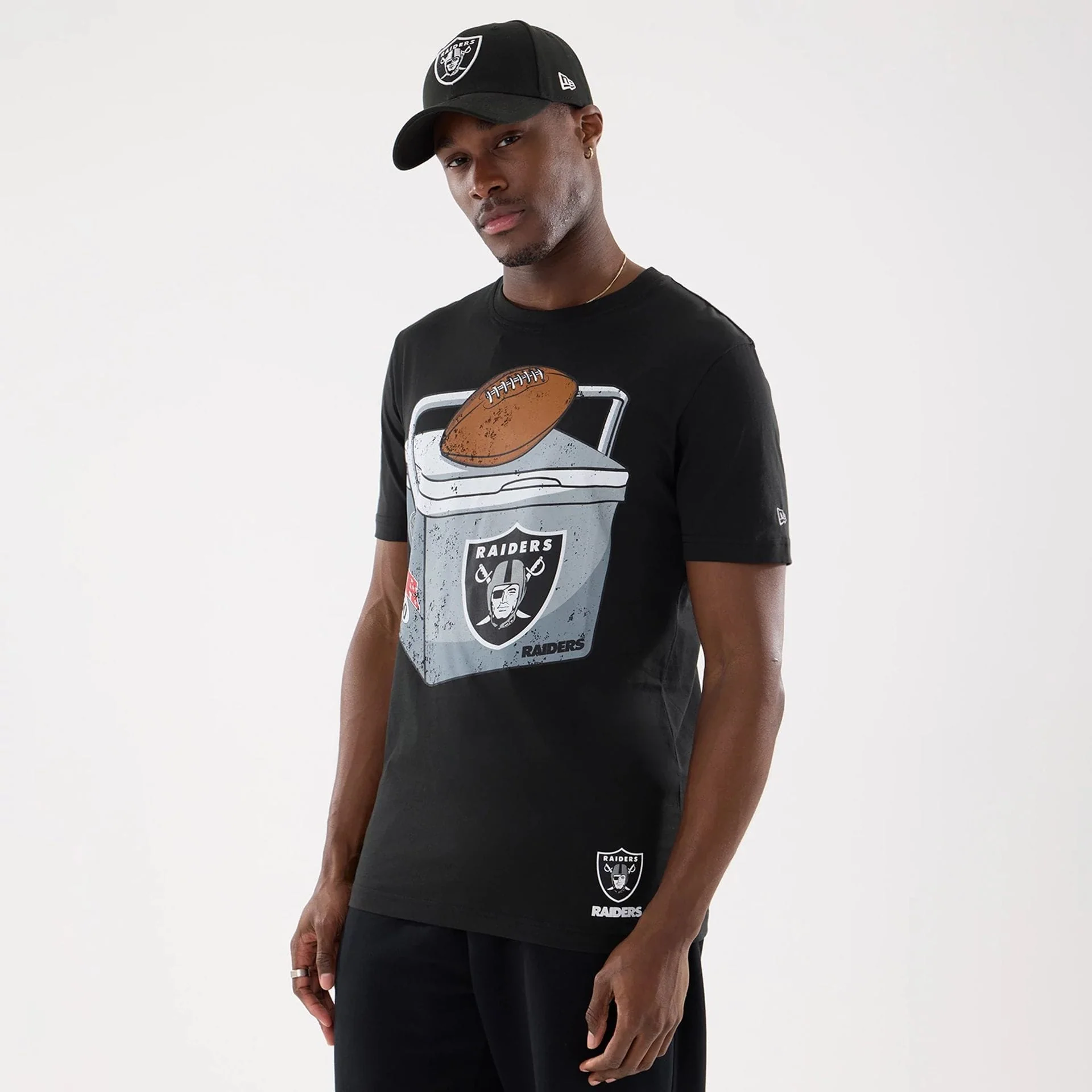 Las Vegas Raiders NFL Training 2026 Black T-Shirt