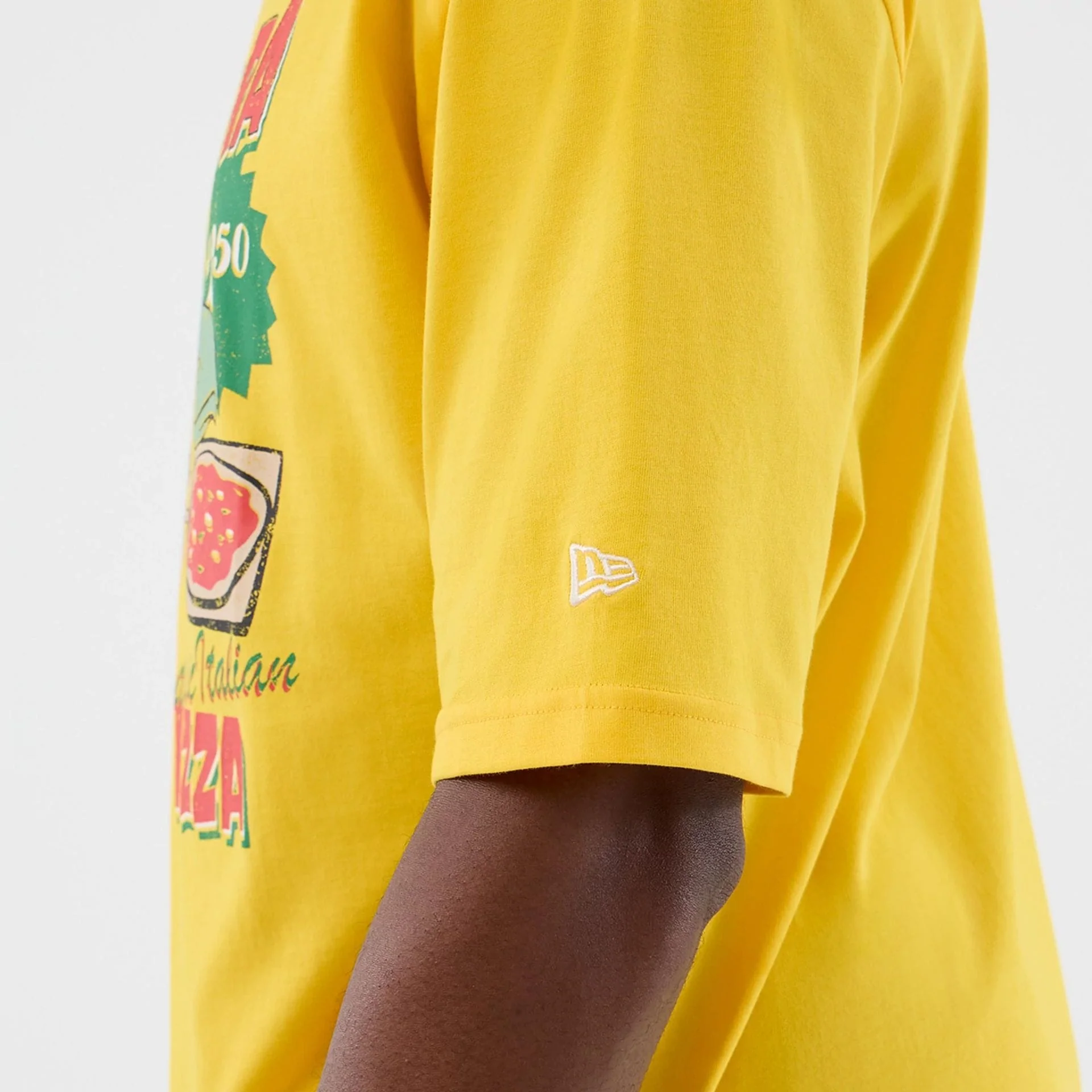 New Era Alligator Character Graphic Yellow T-Shirt