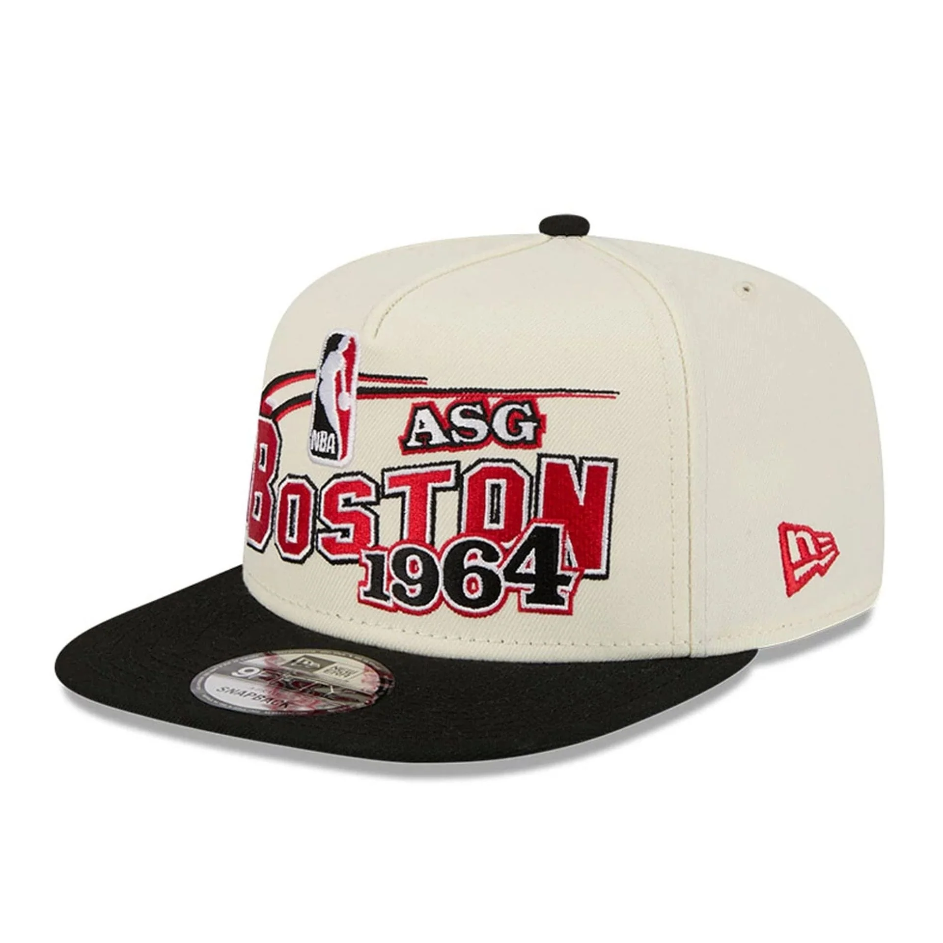 Celtics NBA Hardwood Classic ASG White 9FIFTY A-Frame Snapback Adjustable Cap