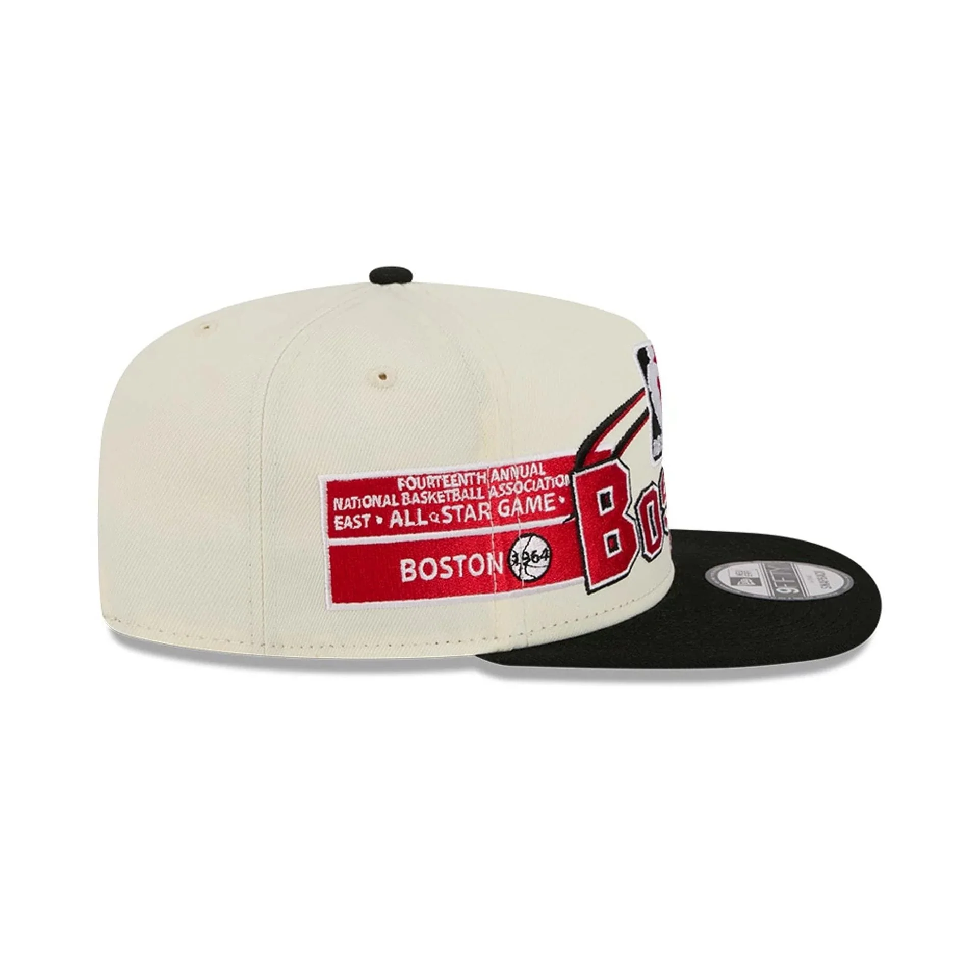 Celtics NBA Hardwood Classic ASG White 9FIFTY A-Frame Snapback Adjustable Cap