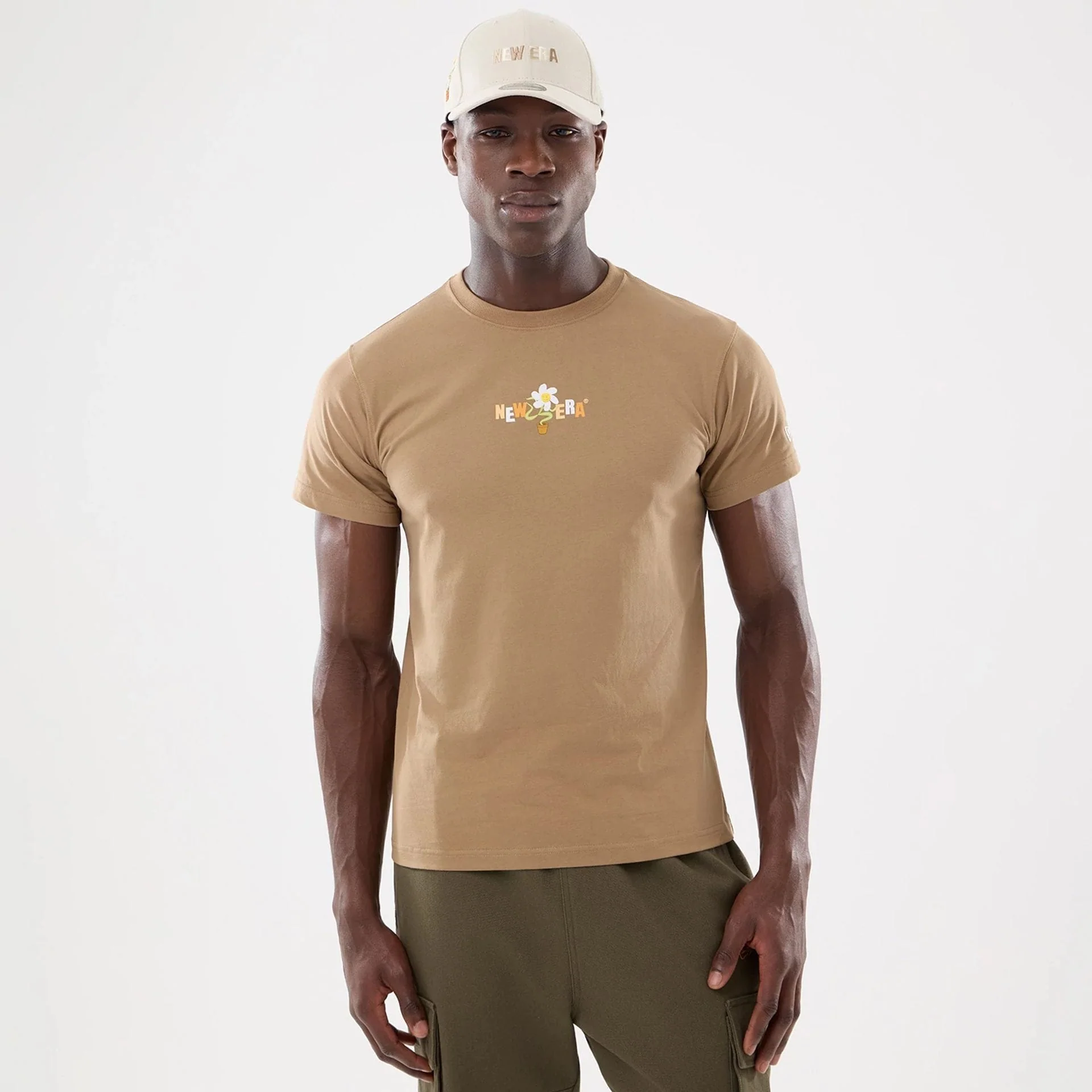 New Era Earth Day Beige T-Shirt
