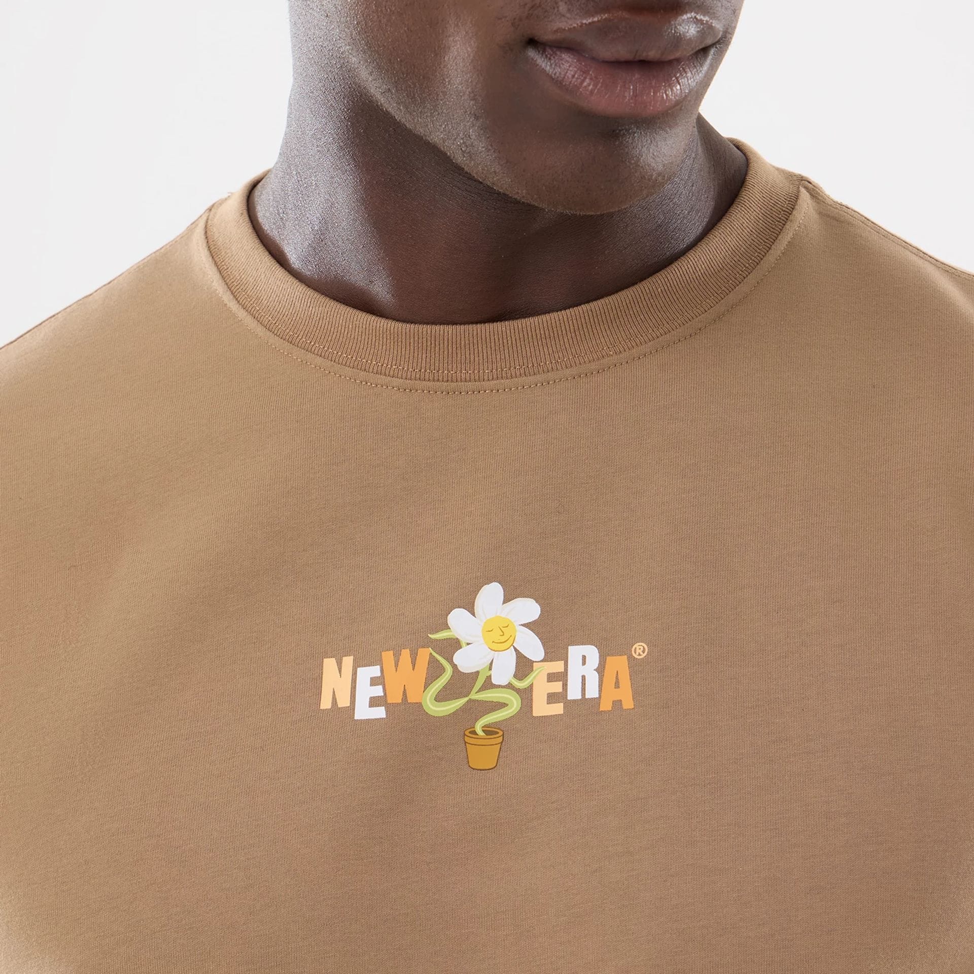 New Era Earth Day Beige T-Shirt