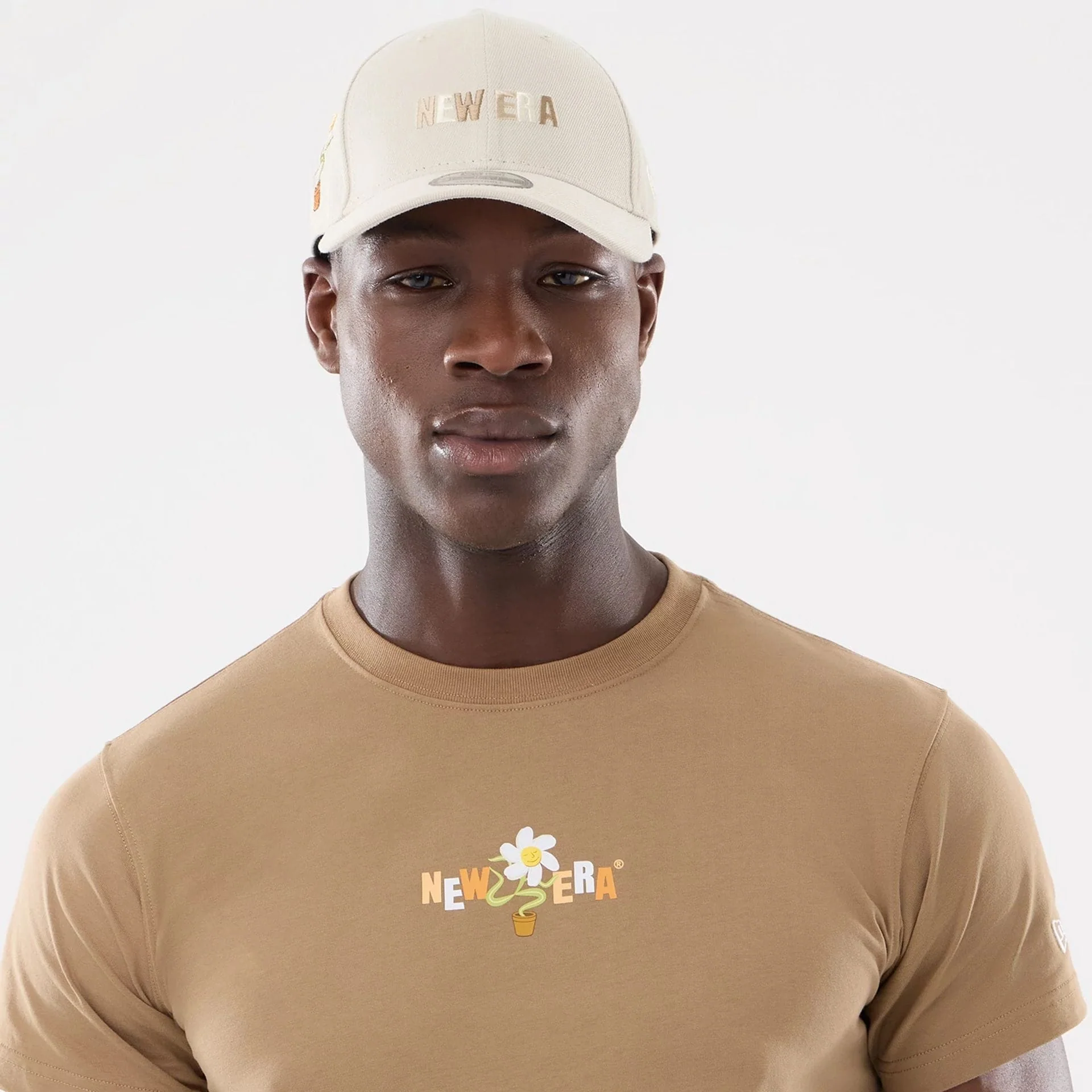 New Era Earth Day Beige T-Shirt